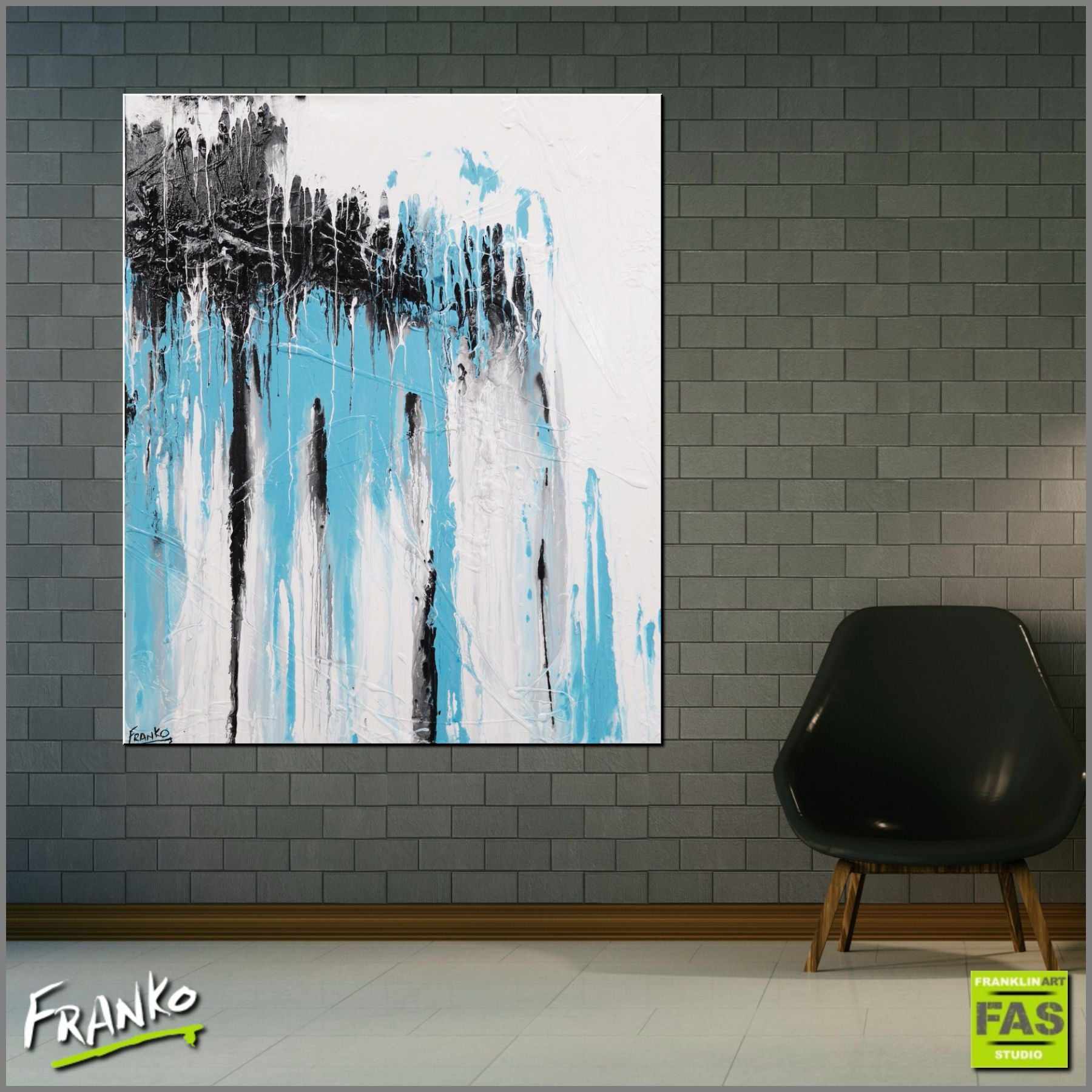 Bright Blue 120cm x 100cm Blue Abstract Painting (SOLD)-abstract-[Franko_Artist]-[Australian_artist]-[Gold_Coast]-[Brisbane]-[modern]-[contemporary]-[original]-[Large_artwork]-[The_Block]-[Dream_Homes]-[ideas]-[Grand_Designs]-[Art_Lover]-Franklin Art Studio