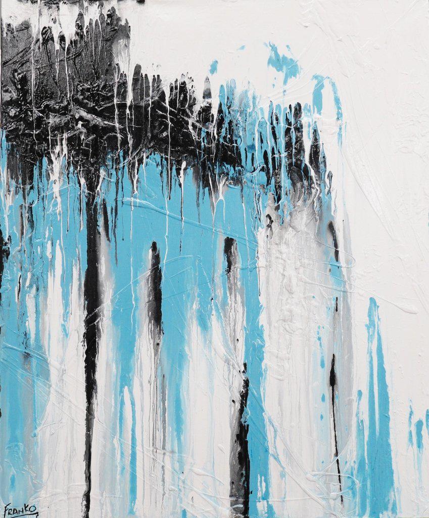 Bright Blue 120cm x 100cm Blue Abstract Painting (SOLD)-abstract-[Franko_Artist]-[Australian_artist]-[Gold_Coast]-[Brisbane]-[modern]-[contemporary]-[original]-[Large_artwork]-Franklin Art Studio