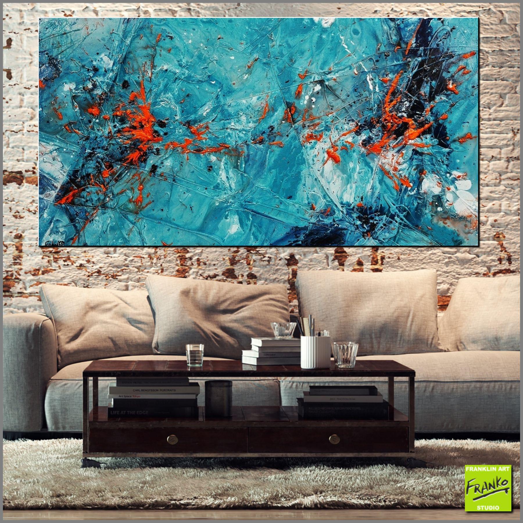 Candy Oranges 190cm x 100cm Blue Orange Textured Abstract Painting (SOLD)-Abstract-[Franko_Artist]-[Australian_artist]-[Gold_Coast]-[Brisbane]-[modern]-[contemporary]-[original]-[Large_artwork]-[The_Block]-[Dream_Homes]-[ideas]-[Grand_Designs]-[Art_Lover]-Franklin Art Studio
