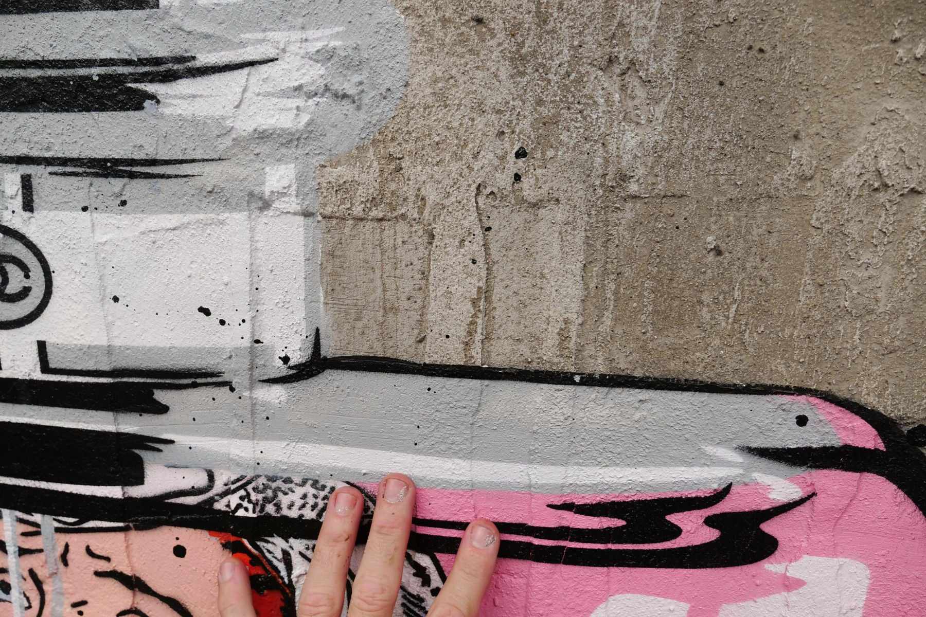 Jilted No.5 120cm x 150cm Industrial Concrete Urban Pop Art Painting With Custom Etched Frame (SOLD)