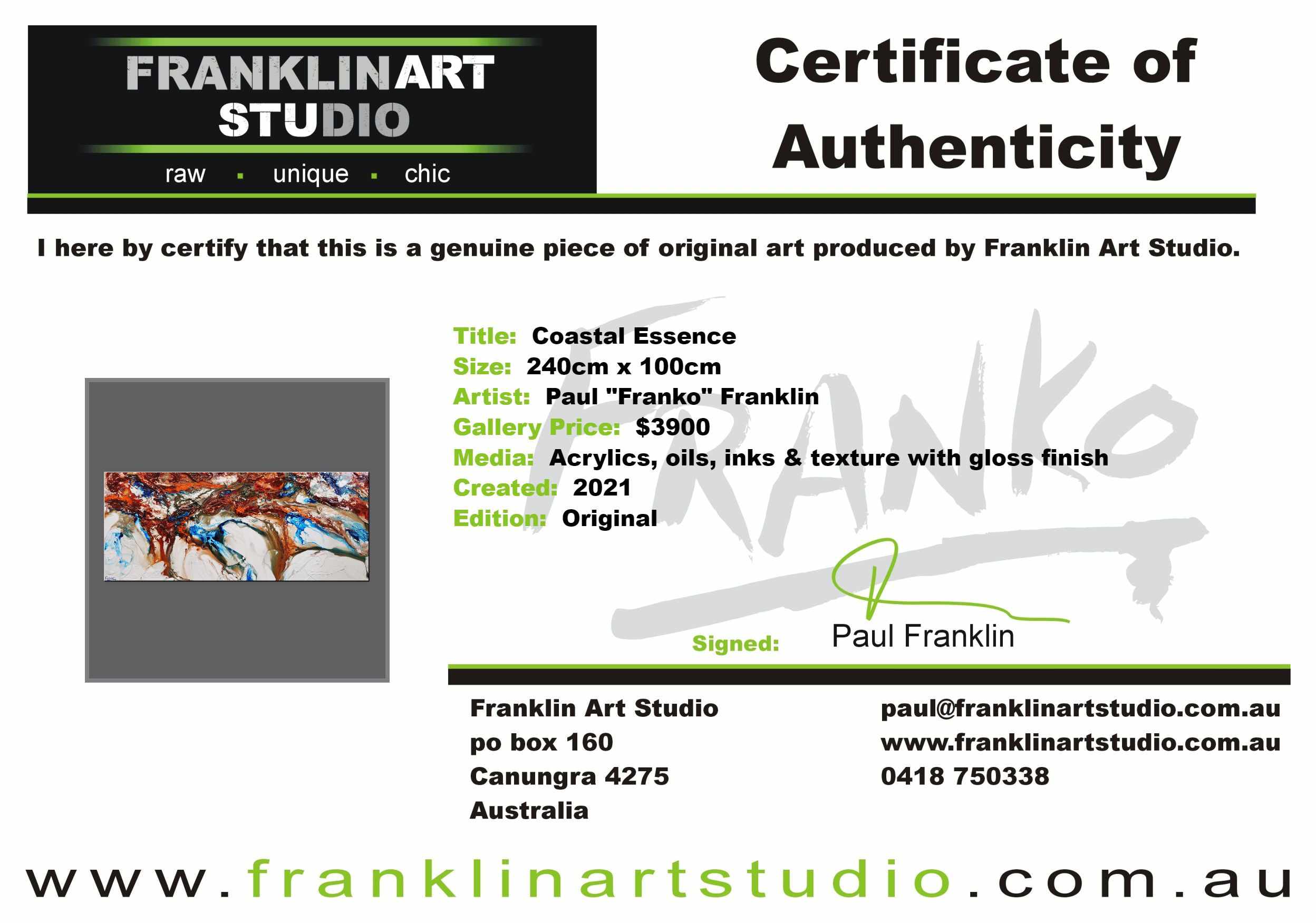 Coastal Essence 240cm x 100cm White Oxide Textured Abstract Painting (SOLD VERON)-Abstract-[Franko_Artist]-[The_Block]-[Dream_Homes]-[ideas]-[Grand_Designs]-[Art_Lover]-Franklin Art Studio