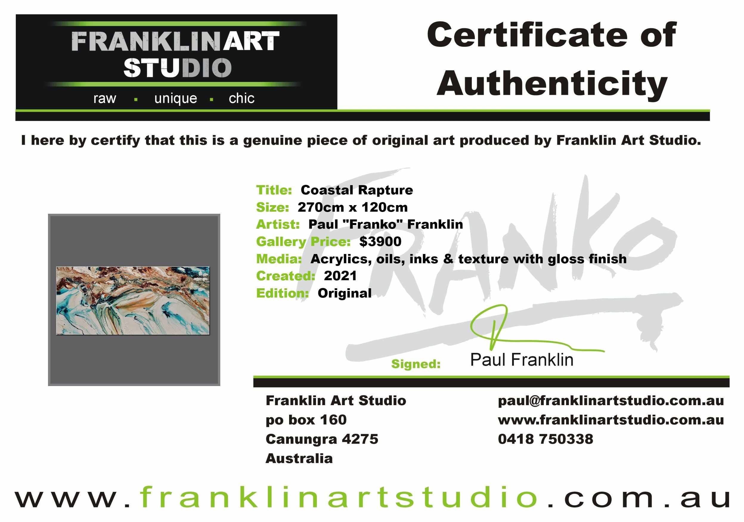 Coastal Rapture 270cm x 120cm Teal Oxide White Textured Abstract Painting (SOLD)-Abstract-[Franko_Artist]-[The_Block]-[Dream_Homes]-[ideas]-[Grand_Designs]-[Art_Lover]-Franklin Art Studio