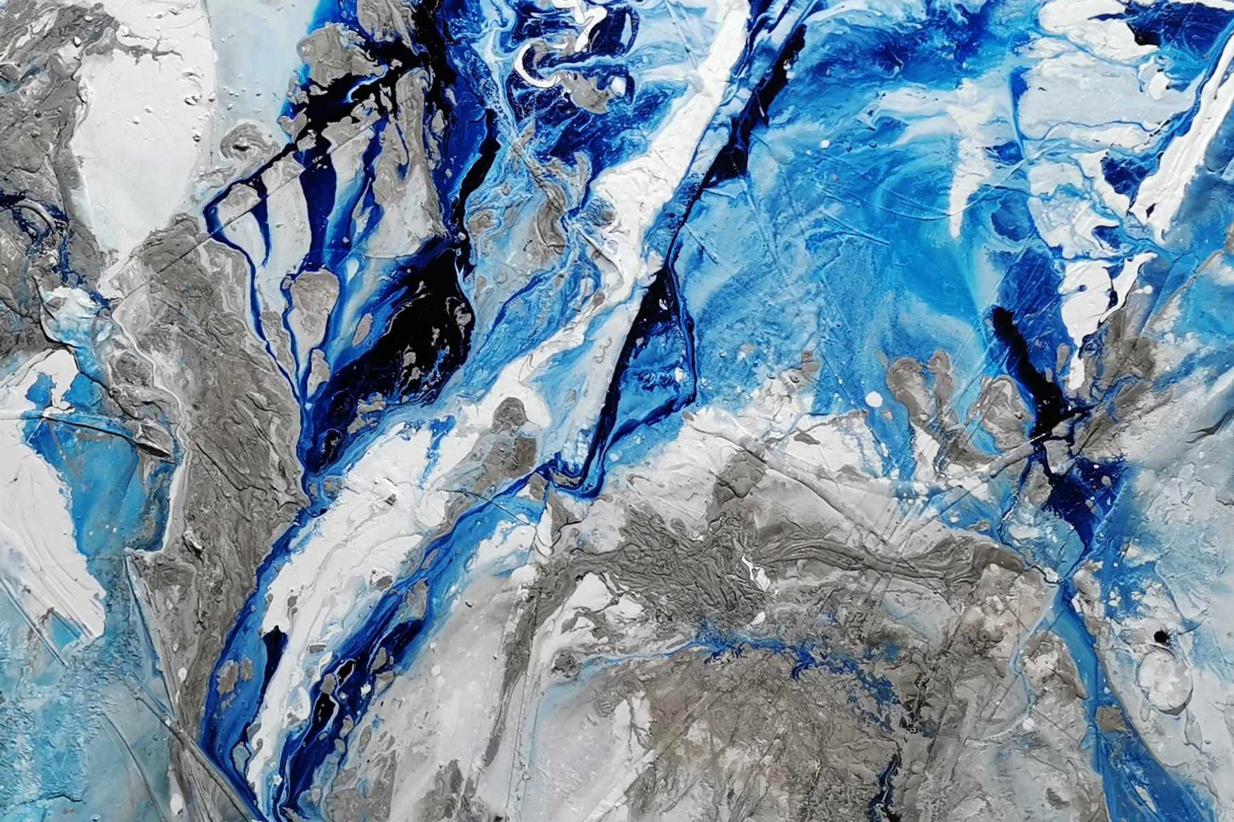 Coastal Significance 150cm x 150cm Blue Textured Abstract Painting (SOLD)-Abstract-[Franko]-[Artist]-[Australia]-[Painting]-Franklin Art Studio