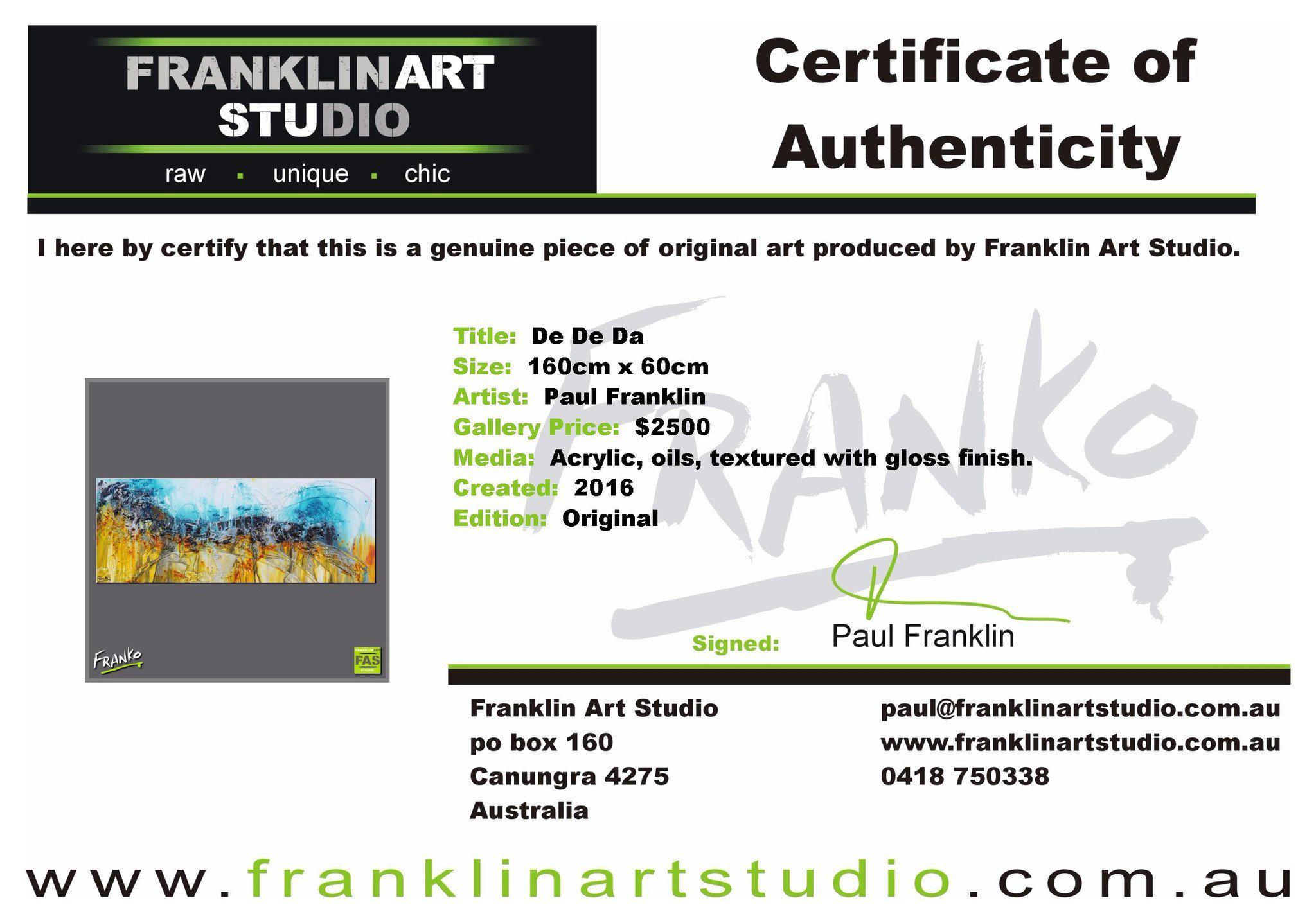 De De Da 160cm x 60cm Blue Yellow Abstract Painting (SOLD)-abstract-[Franko_Artist]-[The_Block]-[Dream_Homes]-[ideas]-[Grand_Designs]-[Art_Lover]-Franklin Art Studio