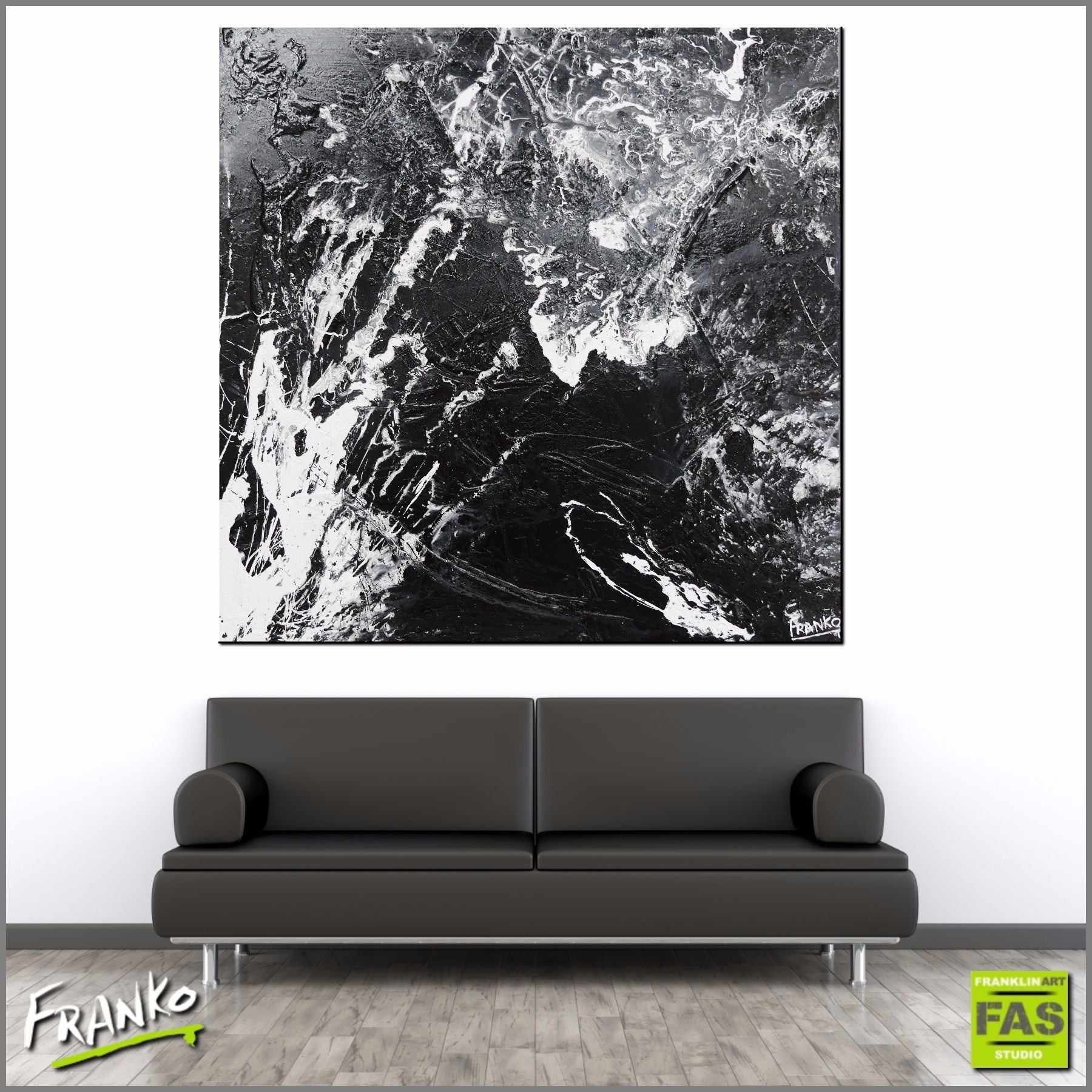 Deep Dark Nights 120cm x 120cm Black Abstract Painting (SOLD)-abstract-[Franko_Artist]-[Australian_artist]-[Gold_Coast]-[Brisbane]-[modern]-[contemporary]-[original]-[Large_artwork]-[The_Block]-[Dream_Homes]-[ideas]-[Grand_Designs]-[Art_Lover]-Franklin Art Studio