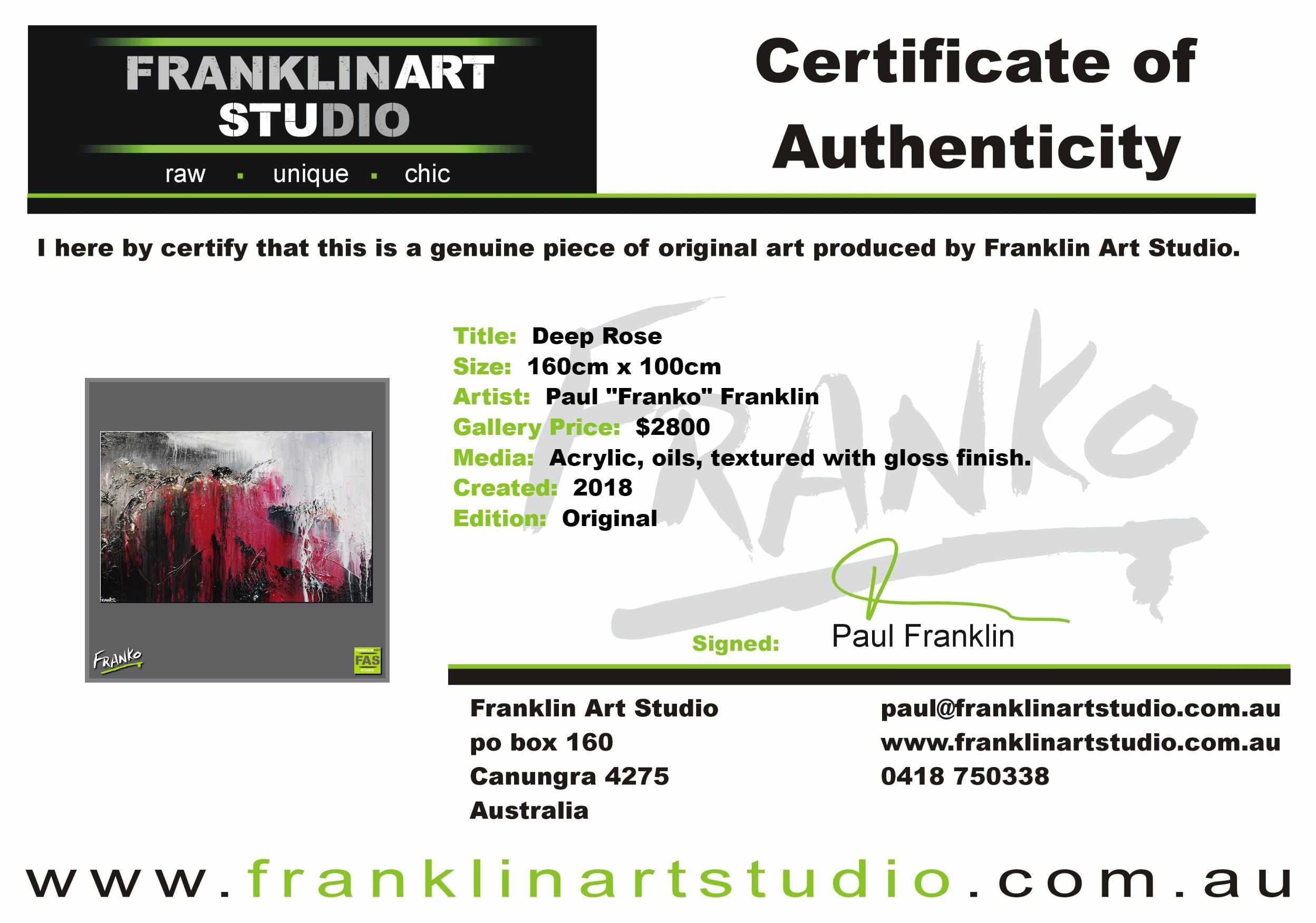 Deep Rose 160cm x 100cm Pink Black White Grey Abstract Painting (SOLD)-Abstract-[Franko_Artist]-[The_Block]-[Dream_Homes]-[ideas]-[Grand_Designs]-[Art_Lover]-Franklin Art Studio