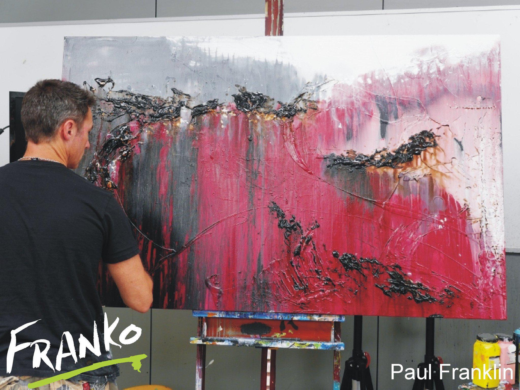 Designer Class 160cm x 100cm Pink Abstract Painting (SOLD)-abstract-[Franko_Artist]-[The_Block]-[Dream_Homes]-[ideas]- [Grand_Designs]-Franklin Art Studio