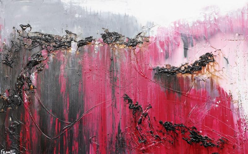 Designer Class 160cm x 100cm Pink Abstract Painting (SOLD)-abstract-[Franko_Artist]-[Australian_artist]-[Gold_Coast]-[Brisbane]-[modern]-[contemporary]-[original]-[Large_artwork]-Franklin Art Studio
