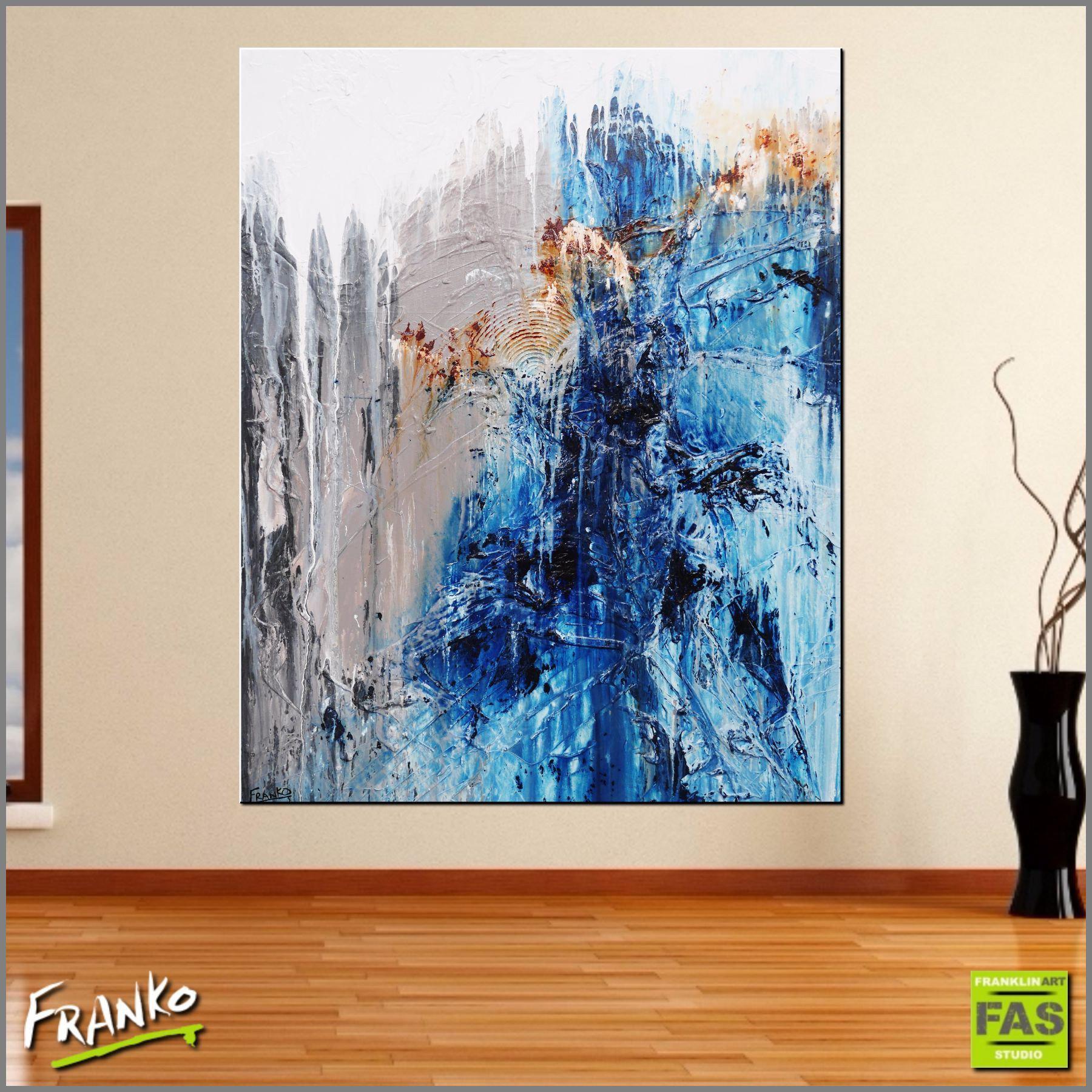 Everything Is Blue 120cm x 150cm Blue Abstract Painting (SOLD)-abstract-[Franko_Artist]-[Australian_artist]-[Gold_Coast]-[Brisbane]-[modern]-[contemporary]-[original]-[Large_artwork]-[The_Block]-[Dream_Homes]-[ideas]-[Grand_Designs]-[Art_Lover]-Franklin Art Studio