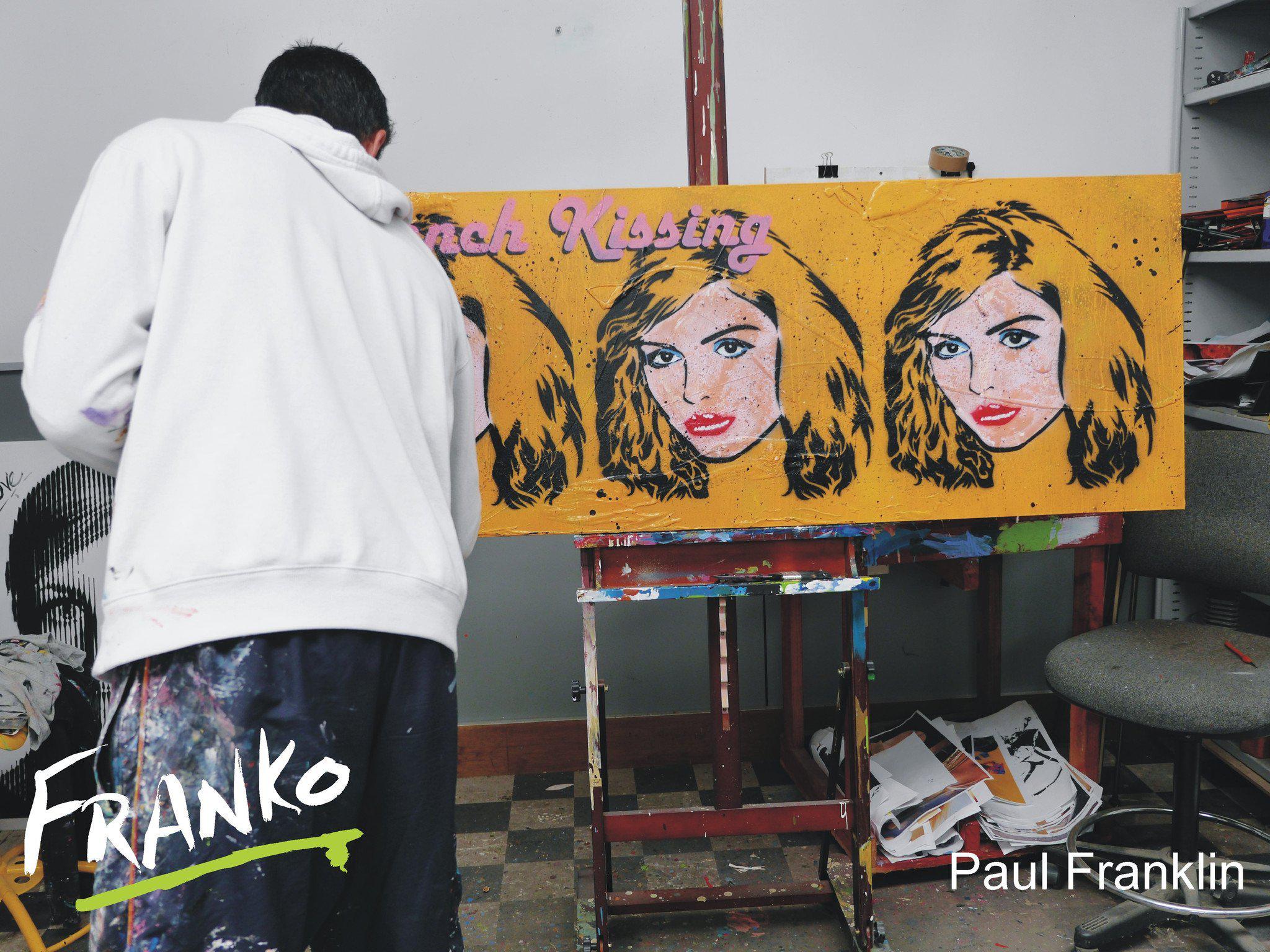 French Kiss 160cm x 60cm Debbie Harry Pop Art Painting (SOLD)