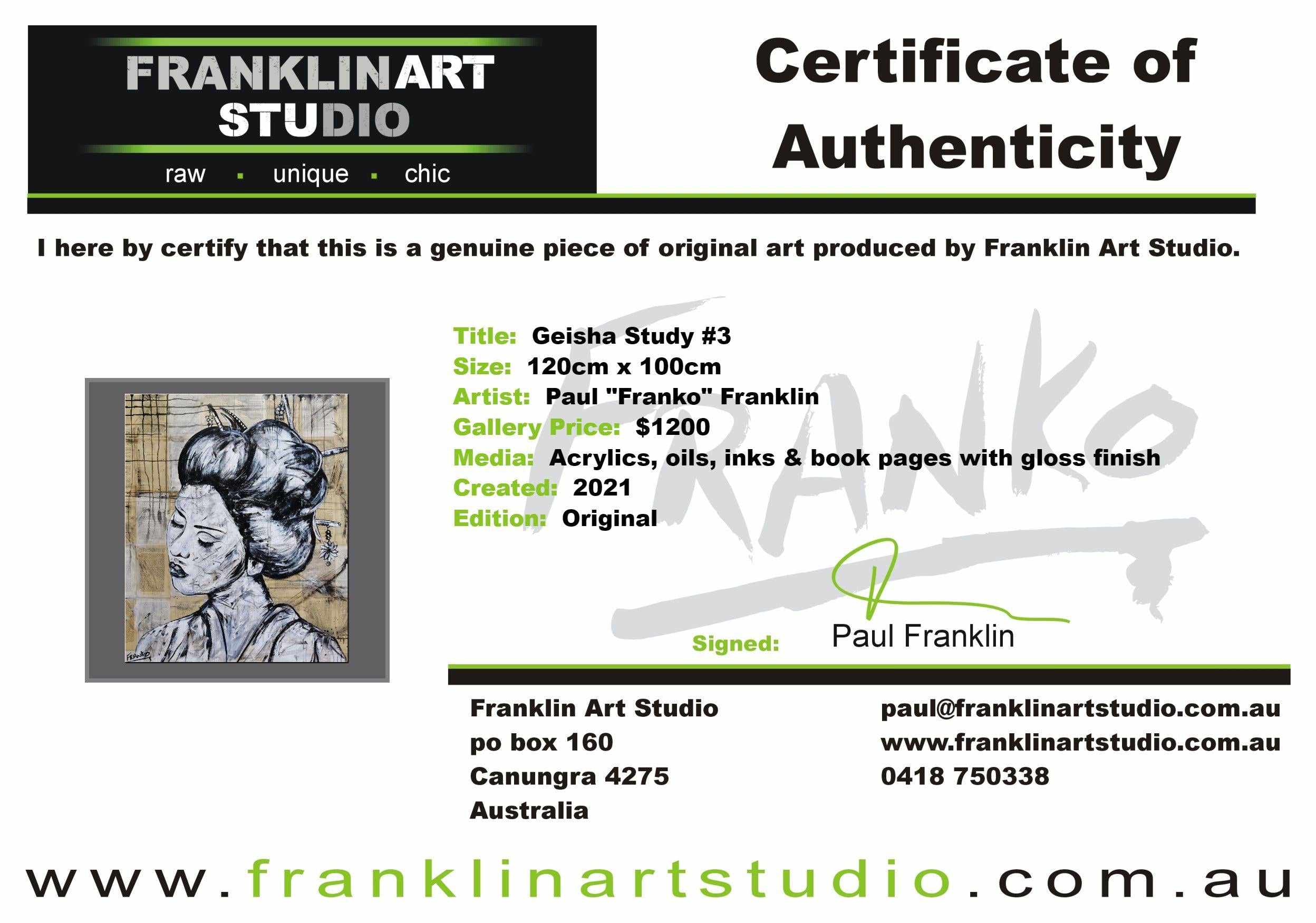 update alt-text with template Geisha Study #3 120cm x 100cm Geisha Urban Pop Book Club Painting (SOLD)-book club-[Franko_Artist]-[The_Block]-[Dream_Homes]-[ideas]- [Grand_Designs]-Franklin Art Studio