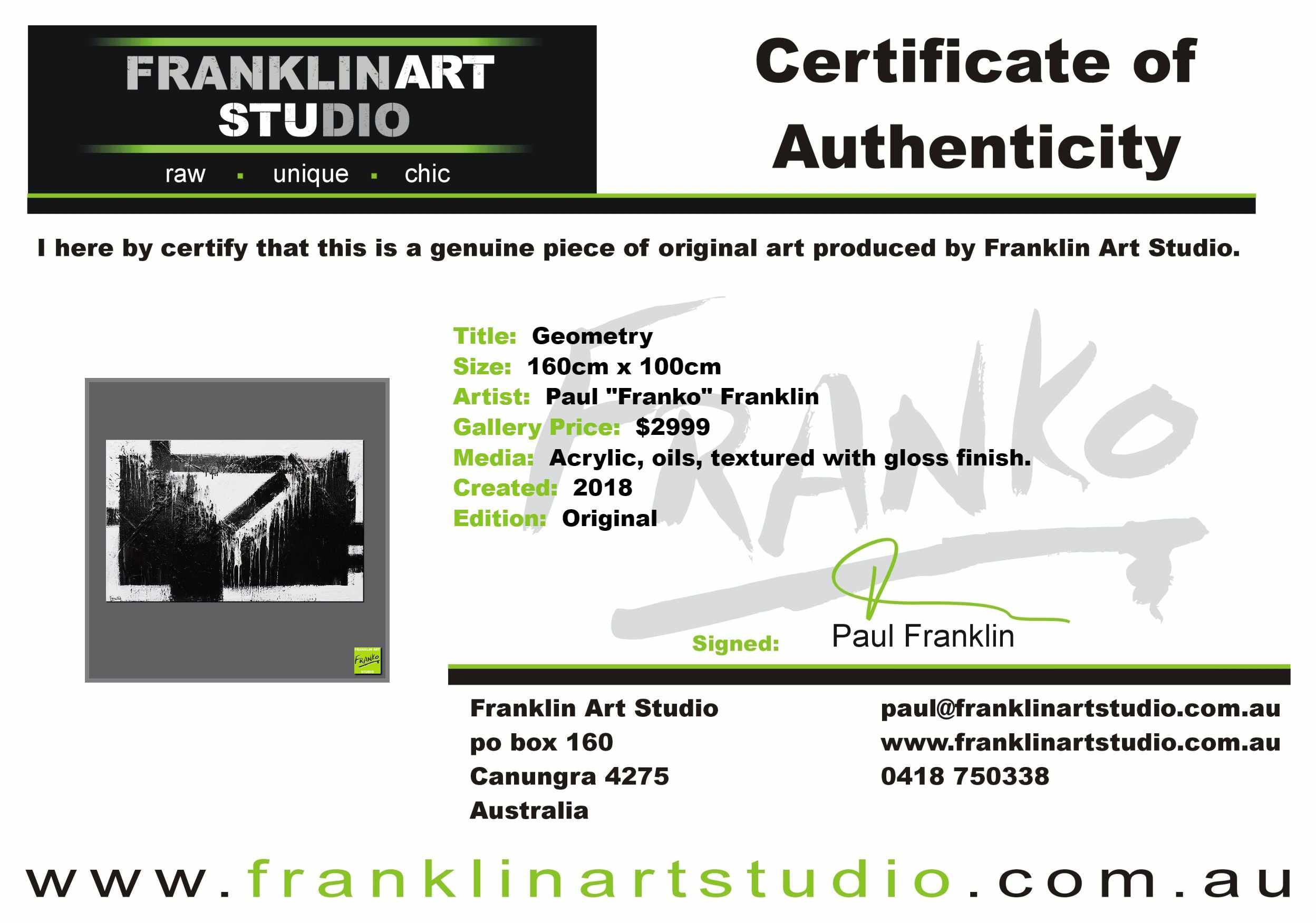 Geometry 160cm x 100cm White Black Textured Abstract Painting (SOLD)-Abstract-[Franko_Artist]-[The_Block]-[Dream_Homes]-[ideas]-[Grand_Designs]-[Art_Lover]-Franklin Art Studio