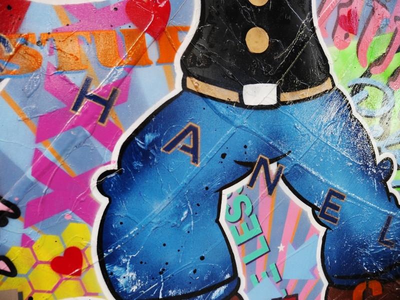 Gives Popeye Wings 190cm x 100cm Popeye Pop Art Painting (SOLD)