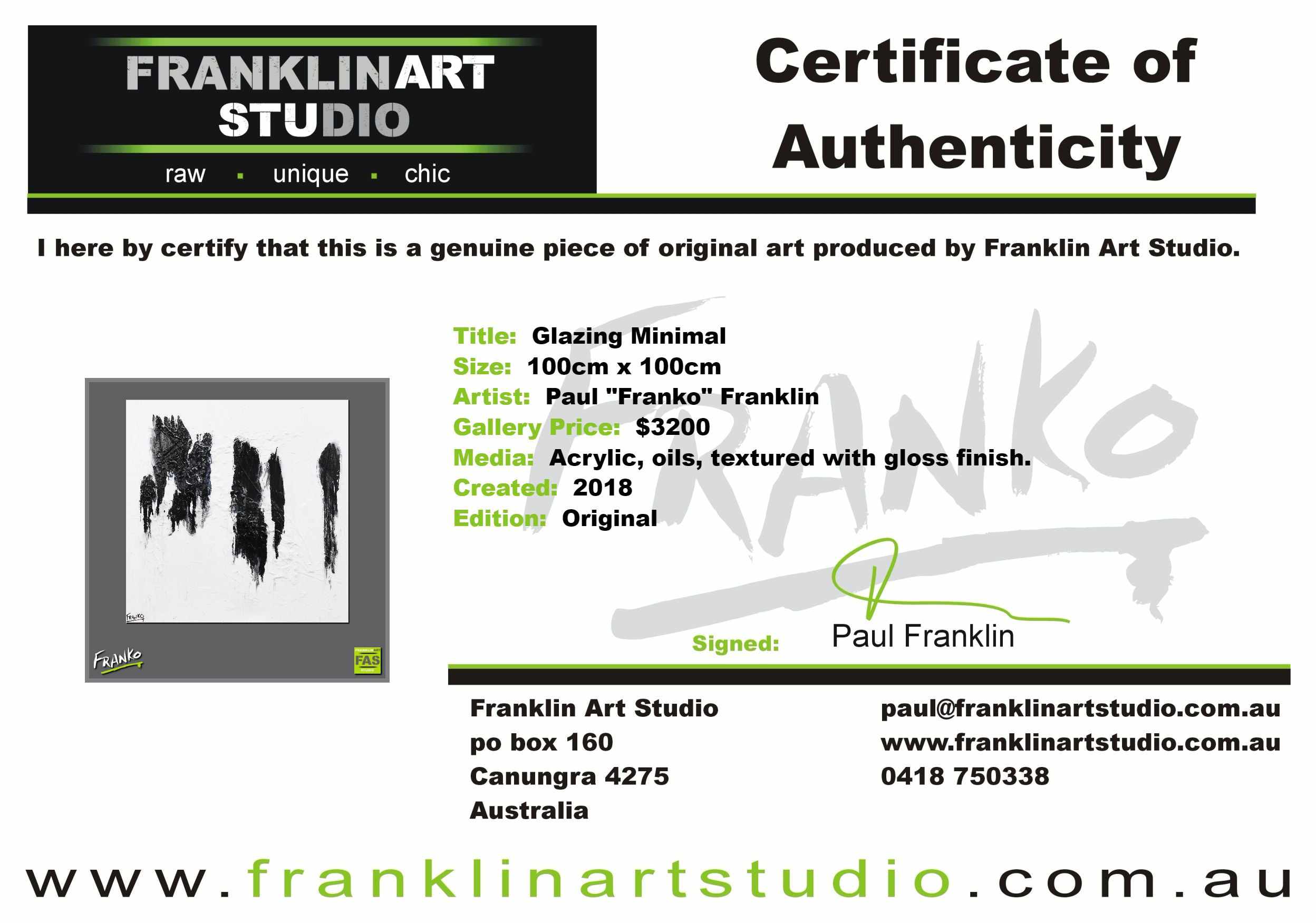 Glazing Minimal 100cm x 100cm Minimalist Black White Abstract Painting (SOLD)-Abstract-[Franko_Artist]-[The_Block]-[Dream_Homes]-[ideas]-[Grand_Designs]-[Art_Lover]-Franklin Art Studio