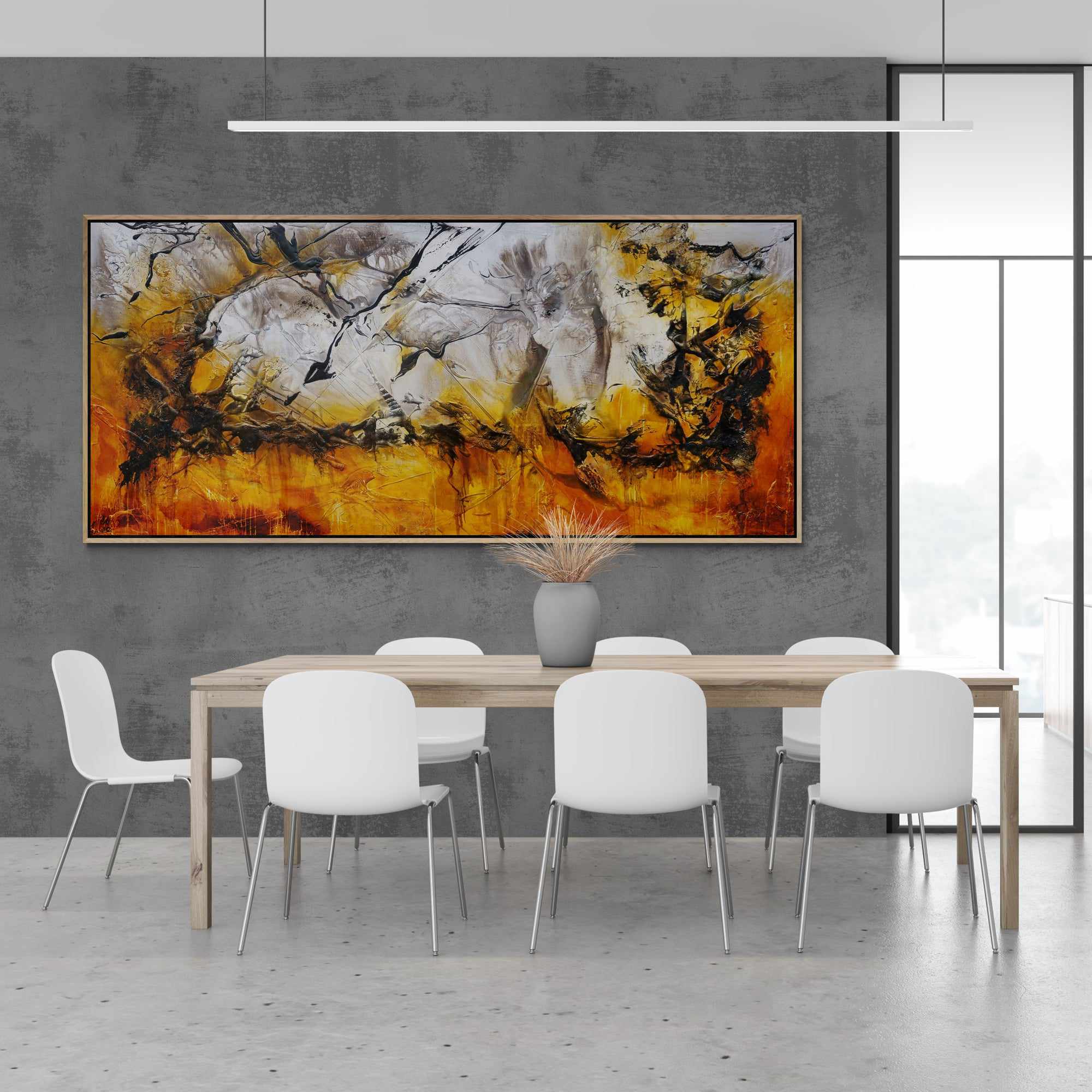 Golden Sienna 270cm x 120cm Rust Sienna Textured Abstract Painting (SOLD)-Abstract-[Franko_Artist]-[Australian_artist]-[Gold_Coast]-[Brisbane]-[modern]-[contemporary]-[original]-[Large_artwork]-[The_Block]-[Dream_Homes]-[ideas]-[Grand_Designs]-[Art_Lover]-Franklin Art Studio