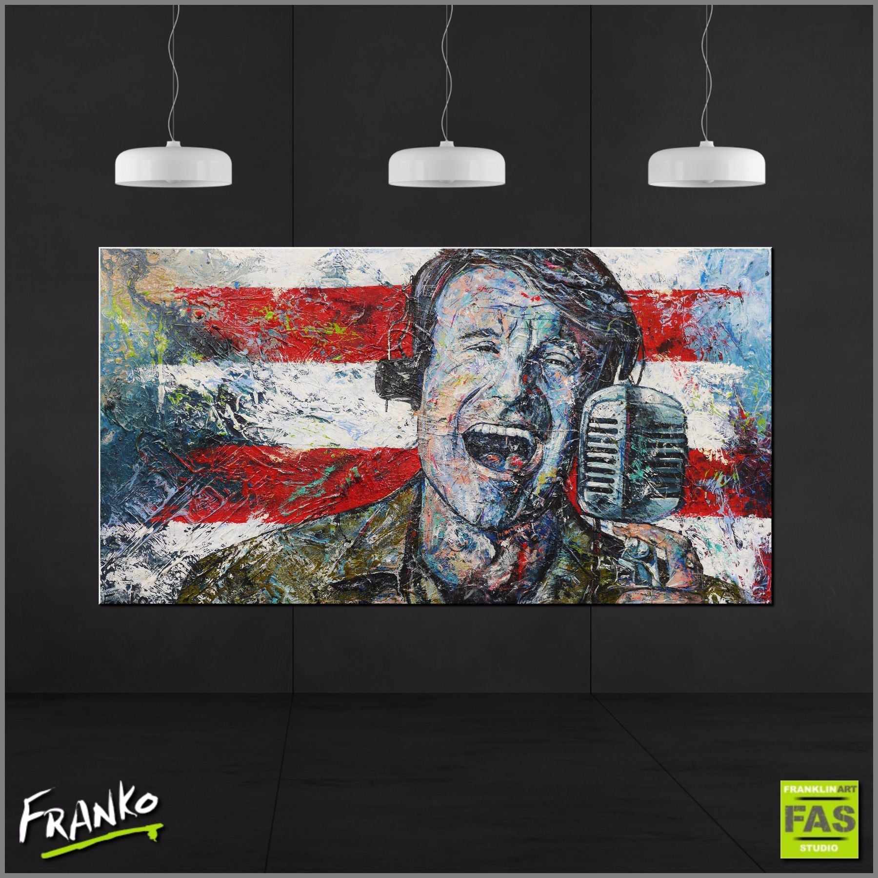 Good Morning Vietnam 190cm x 100cm Robin Williams Painting (SOLD)-abstract realism-[Franko_Artist]-[Australian_artist]-[Gold_Coast]-[Brisbane]-[modern]-[contemporary]-[original]-[Large_artwork]-[The_Block]-[Dream_Homes]-[ideas]-[Grand_Designs]-[Art_Lover]-Franklin Art Studio