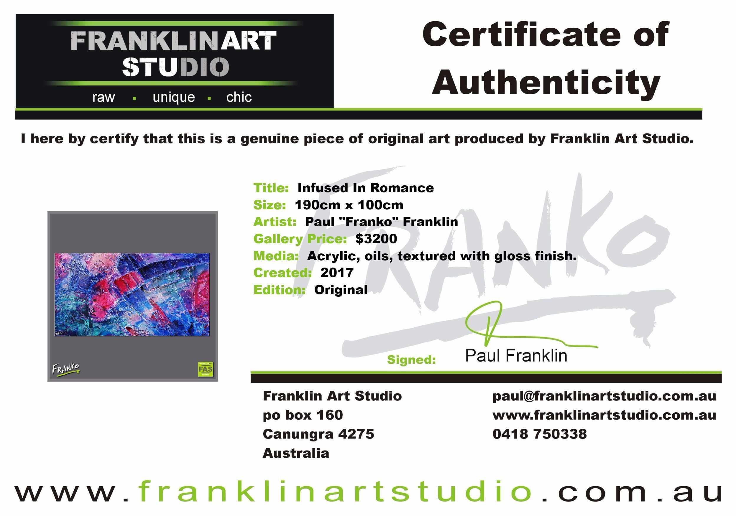 Infused Ink Romance 190cm x 100cm Blue Pink Purple Abstract Painting (SOLD)-abstract-[Franko_Artist]-[The_Block]-[Dream_Homes]-[ideas]-[Grand_Designs]-[Art_Lover]-Franklin Art Studio