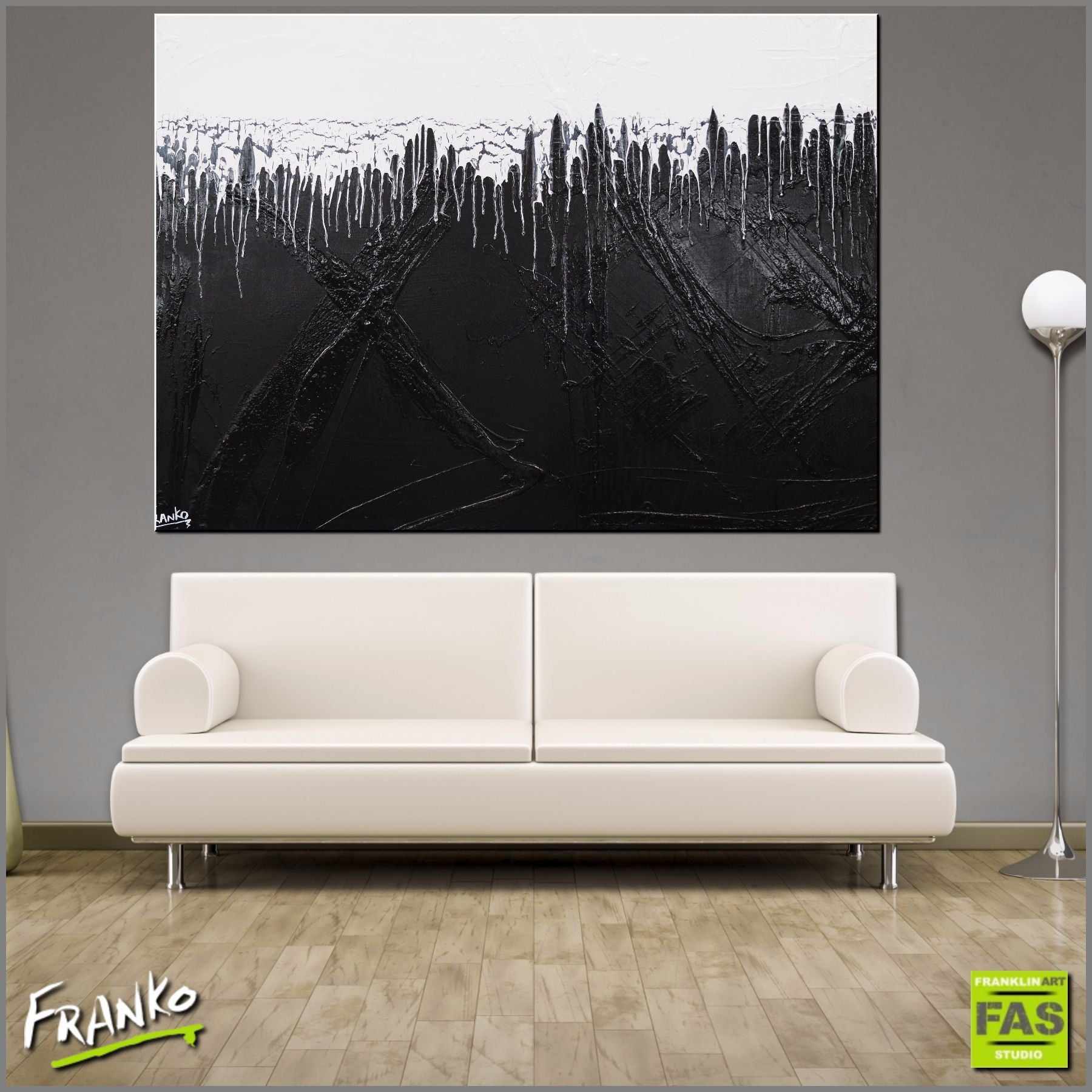 Jellyfish Tango 140cm x 100cm White Black Abstract Painting (SOLD)-abstract-[Franko_Artist]-[Australian_artist]-[Gold_Coast]-[Brisbane]-[modern]-[contemporary]-[original]-[Large_artwork]-[The_Block]-[Dream_Homes]-[ideas]-[Grand_Designs]-[Art_Lover]-Franklin Art Studio