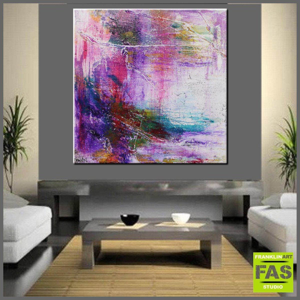 Jewel Grunge 100cm x 100cm Abstract Painting Purple (SOLD)-abstract-[Franko_Artist]-[Australian_artist]-[Gold_Coast]-[Brisbane]-[modern]-[contemporary]-[original]-[Large_artwork]-[The_Block]-[Dream_Homes]-[ideas]-[Grand_Designs]-[Art_Lover]-Franklin Art Studio