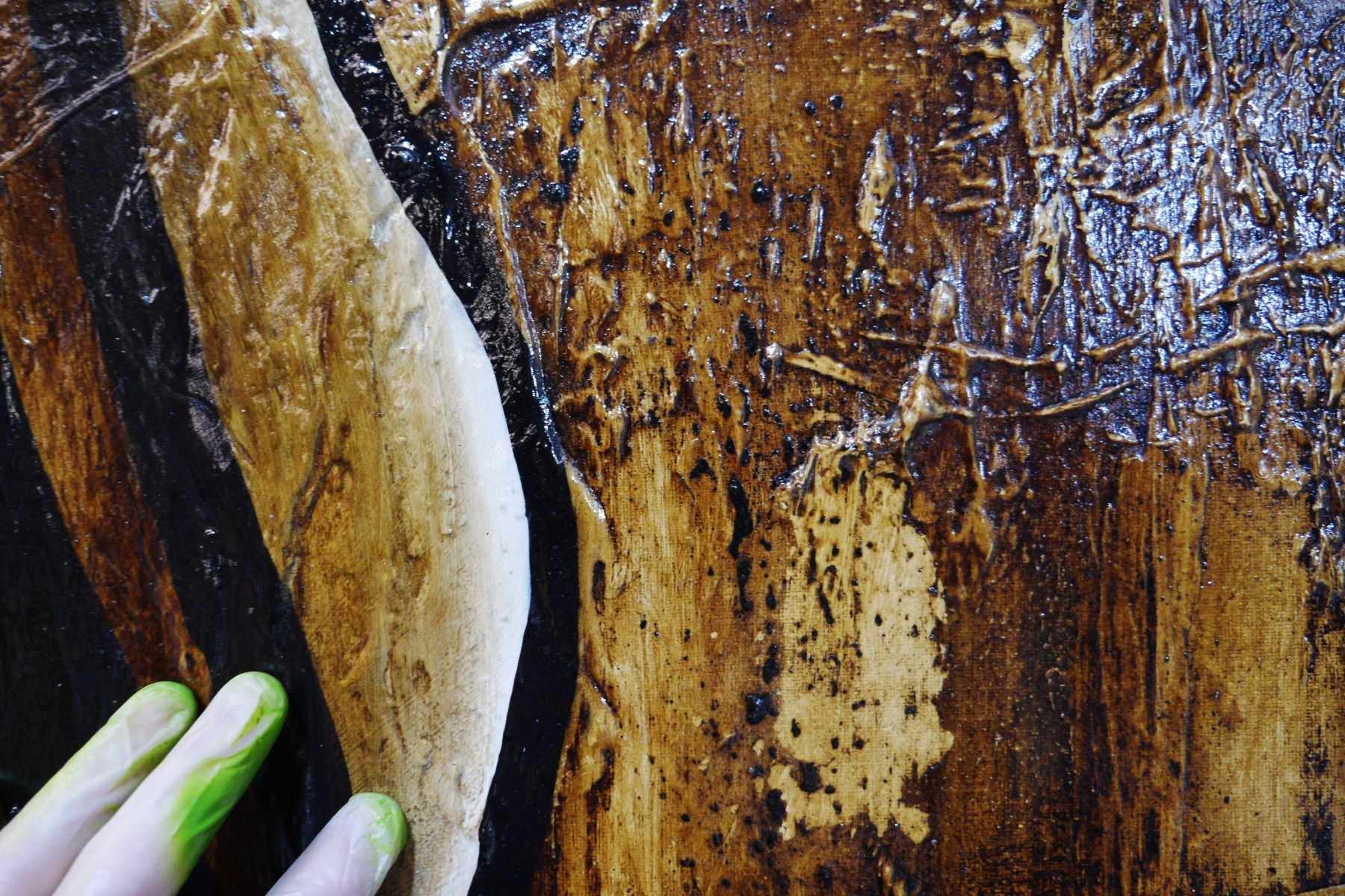 Khari (Like a King) 190cm x 100cm African Zebra Urban Pop Painting (SOLD)