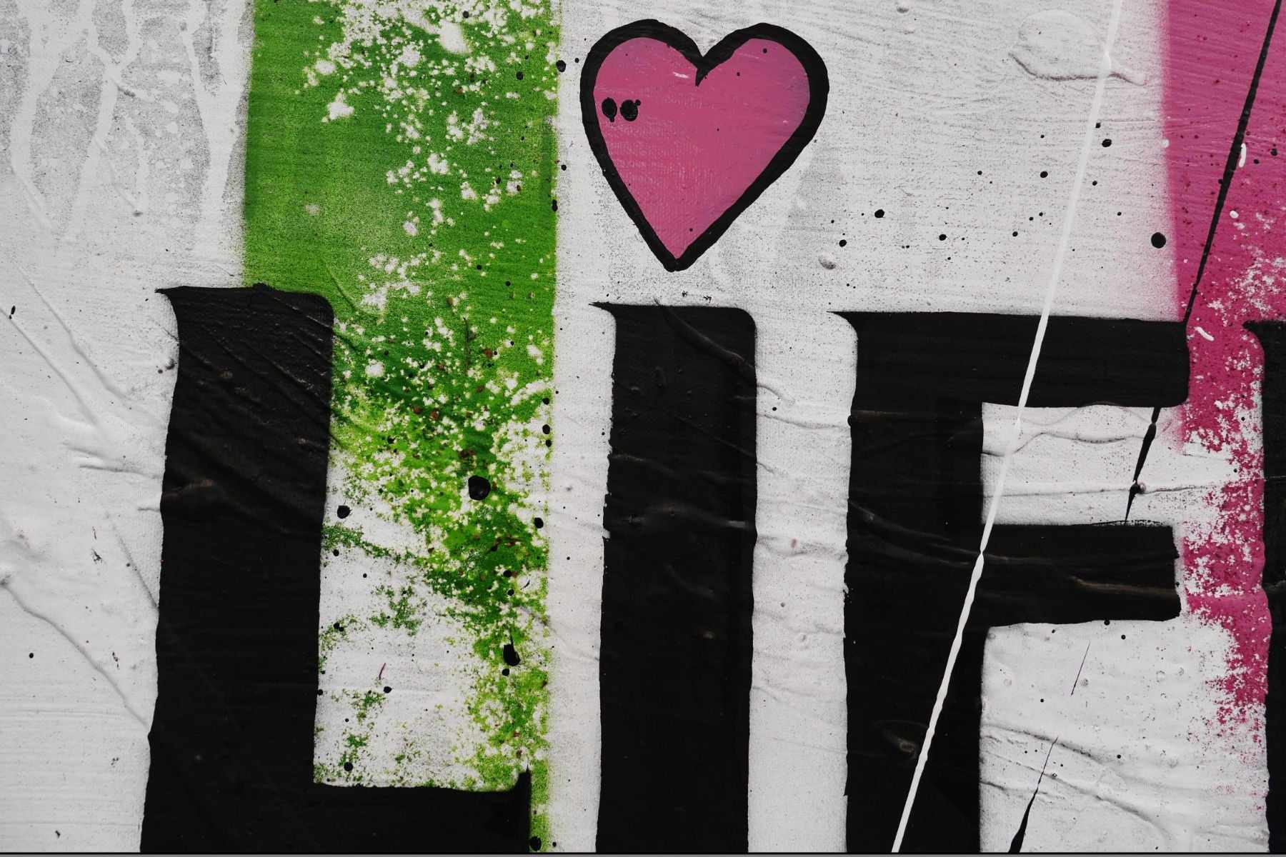 Life is Beautiful 140cm x 100cm Billie Holiday Textured Urban Pop Art Painting