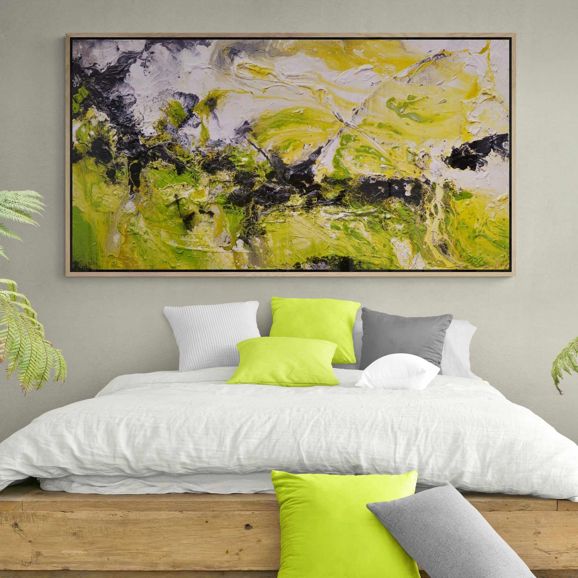 Lime By Design 190cm x 100cm Lime Rust Textured Abstract Painting (SOLD)-Abstract-[Franko_Artist]-[Australian_artist]-[Gold_Coast]-[Brisbane]-[modern]-[contemporary]-[original]-[Large_artwork]-[The_Block]-[Dream_Homes]-[ideas]-[Grand_Designs]-[Art_Lover]-Franklin Art Studio