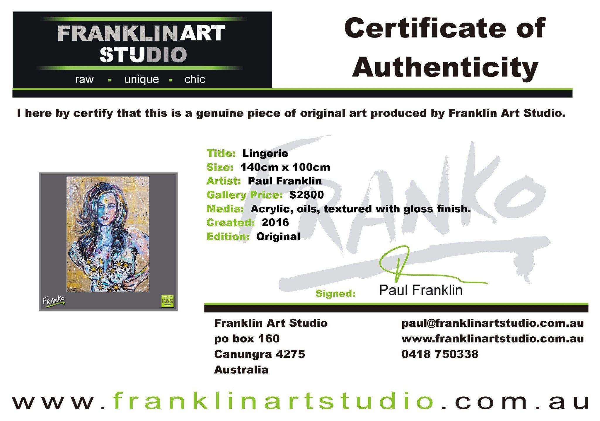 Lingerie 140cm x 100cm Nude Vintage Book Pop art Painting (SOLD)-book club-[Franko_Artist]-[The_Block]-[Dream_Homes]-[ideas]-[Grand_Designs]-[Art_Lover]-Franklin Art Studio