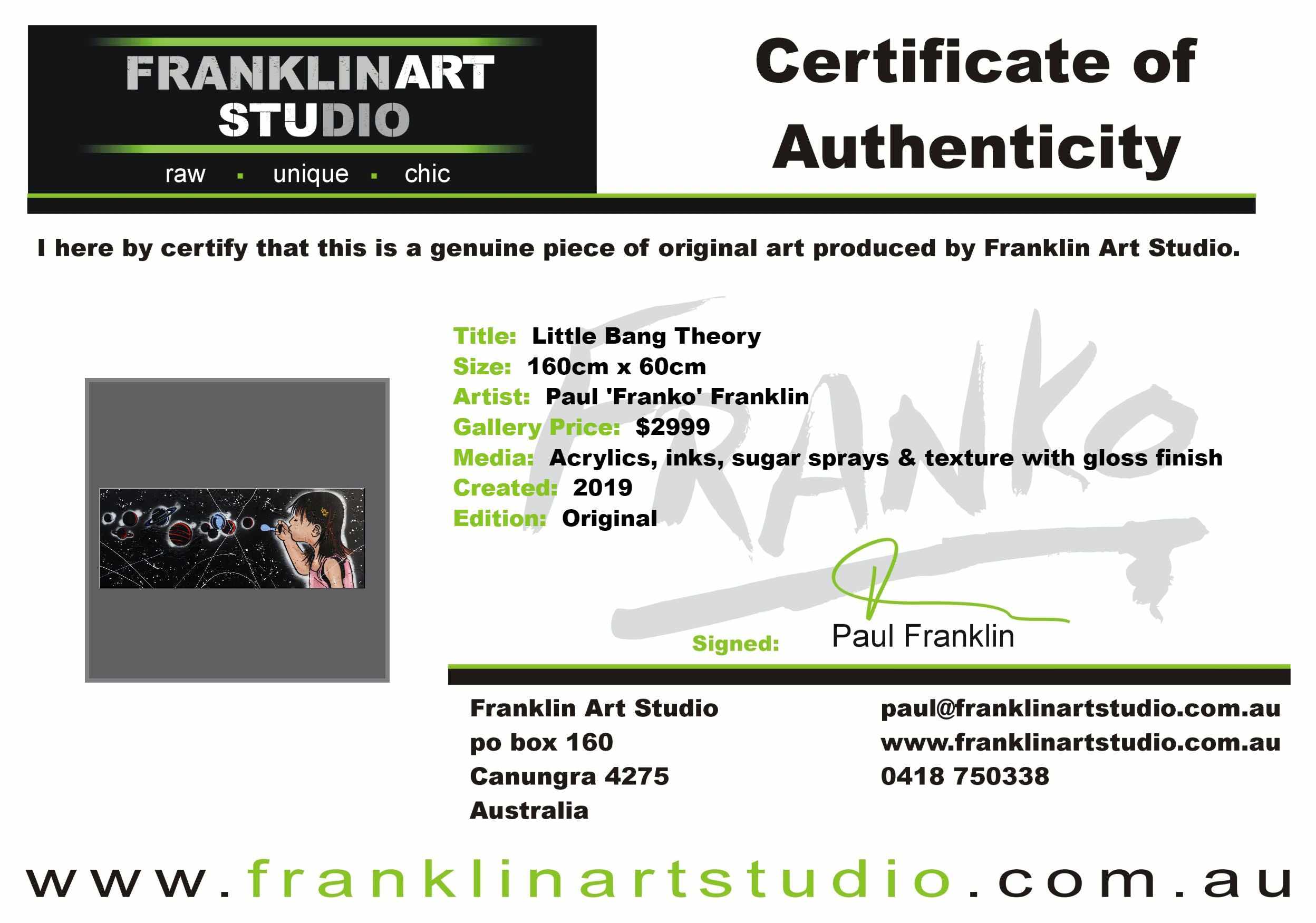 update alt-text with template Little Bang Theory 160cm x 60cm Galaxy Textured Urban Pop Art Painting-urban pop-[Franko_Artist]-[The_Block]-[Dream_Homes]-[ideas]- [Grand_Designs]-Franklin Art Studio