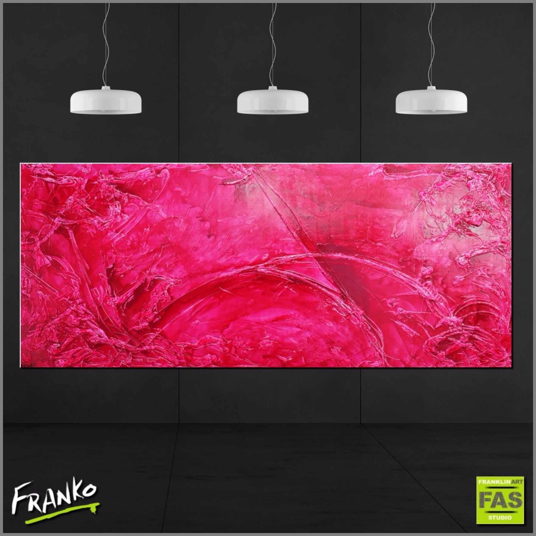 Magenta Bomb 240cm x 100cm *PURE INFUSED INK* Pink Abstract Painting (SOLD)-abstract-[Franko_Artist]-[Australian_artist]-[Gold_Coast]-[Brisbane]-[modern]-[contemporary]-[original]-[Large_artwork]-[The_Block]-[Dream_Homes]-[ideas]-[Grand_Designs]-[Art_Lover]-Franklin Art Studio