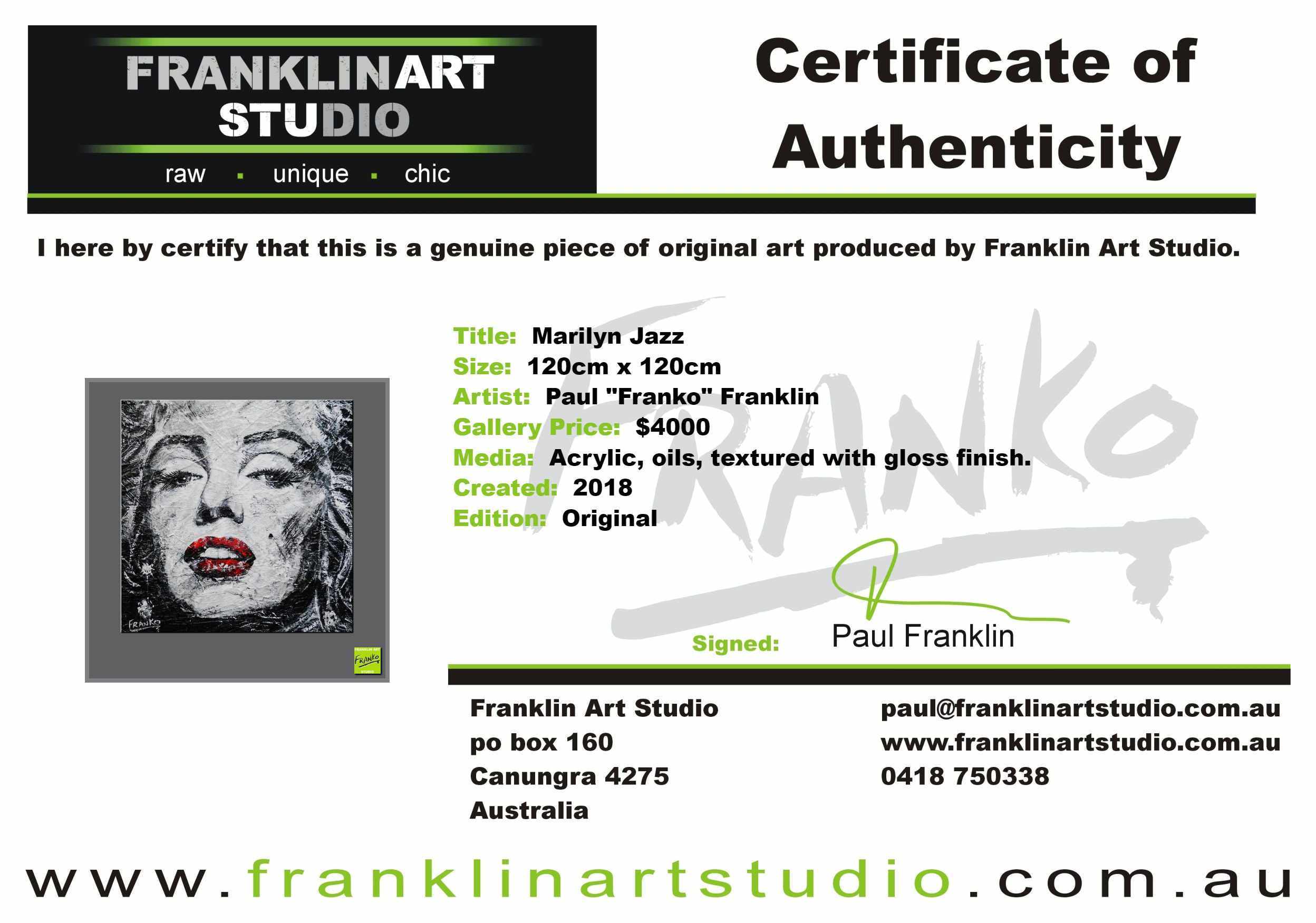 Marilyn Jazz 120cm x 120cm Marilyn Monroe Abstract Realism Painting (SOLD)-abstract realism-[Franko_Artist]-[The_Block]-[Dream_Homes]-[ideas]- [Grand_Designs]-Franklin Art Studio