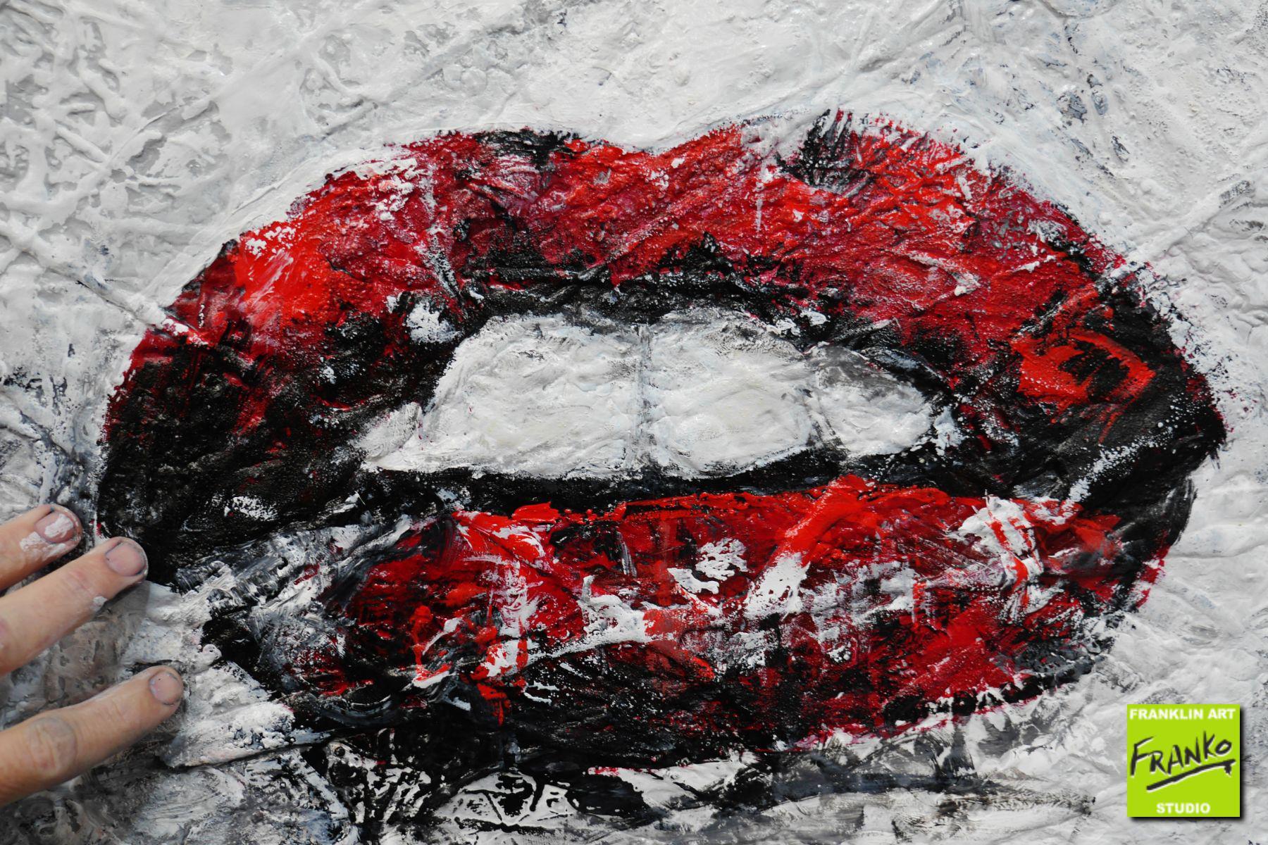 Marilyn Jazz 120cm x 120cm Marilyn Monroe Abstract Realism Painting (SOLD)-abstract realism-[Franko]-[Artist]-[Australia]-[Painting]-Franklin Art Studio