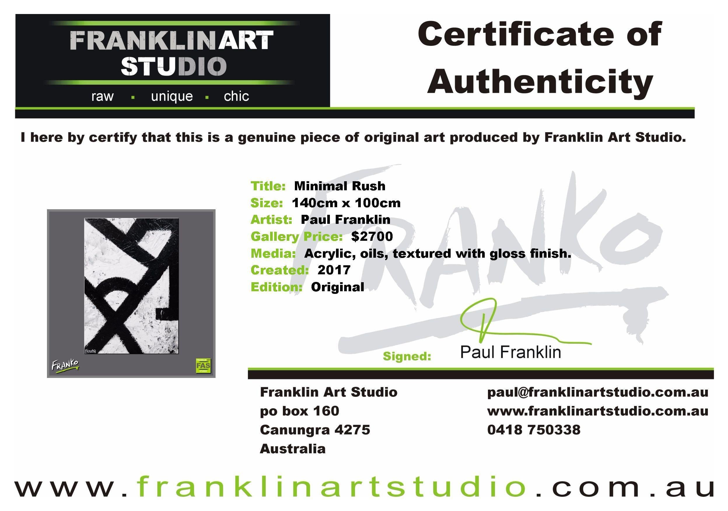 Minimal Rush 140cm x 100cm Black and white Abstract Painting (SOLD)-abstract-[Franko_Artist]-[The_Block]-[Dream_Homes]-[ideas]-[Grand_Designs]-[Art_Lover]-Franklin Art Studio