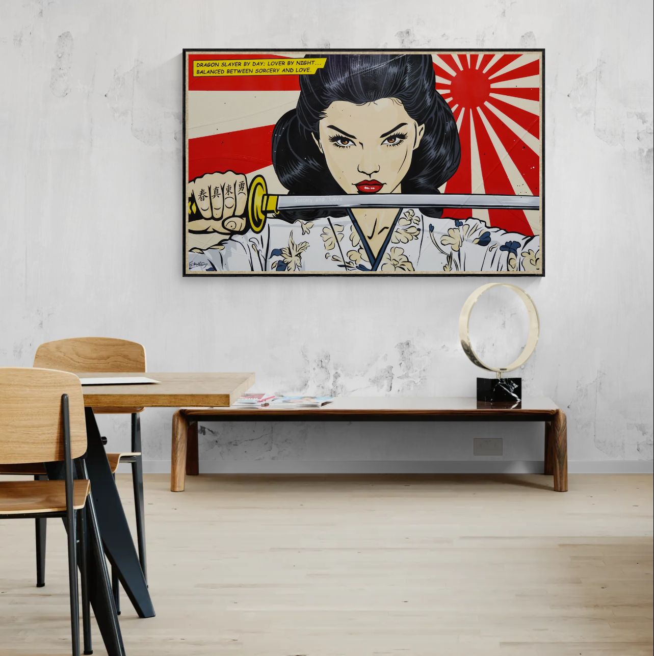 The Balance 160cm x 100cm Classic Pop Art Painting