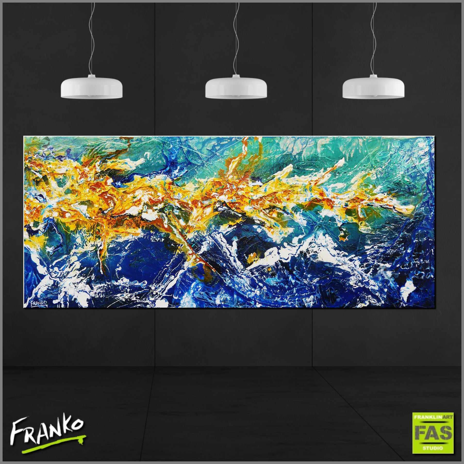 Natures Reserve 240cm x 100cm Blue Sienna Abstract Painting (SOLD)-Abstract-[Franko_Artist]-[Australian_artist]-[Gold_Coast]-[Brisbane]-[modern]-[contemporary]-[original]-[Large_artwork]-[The_Block]-[Dream_Homes]-[ideas]-[Grand_Designs]-[Art_Lover]-Franklin Art Studio
