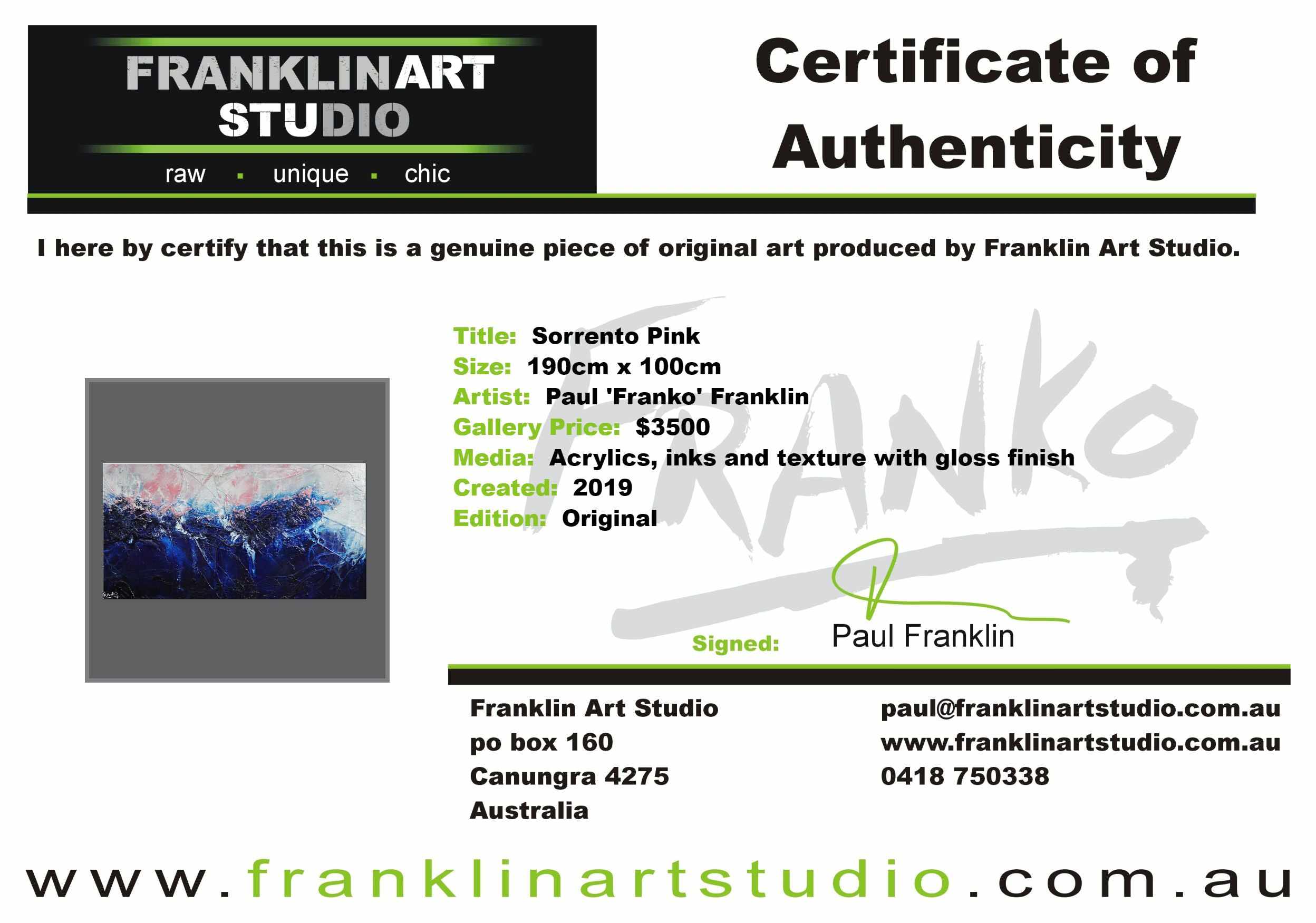 Navy Simpatico 240cm x 100cm Blue Textured Abstract Painting (SOLD)-Abstract-[Franko_Artist]-[The_Block]-[Dream_Homes]-[ideas]-[Grand_Designs]-[Art_Lover]-Franklin Art Studio