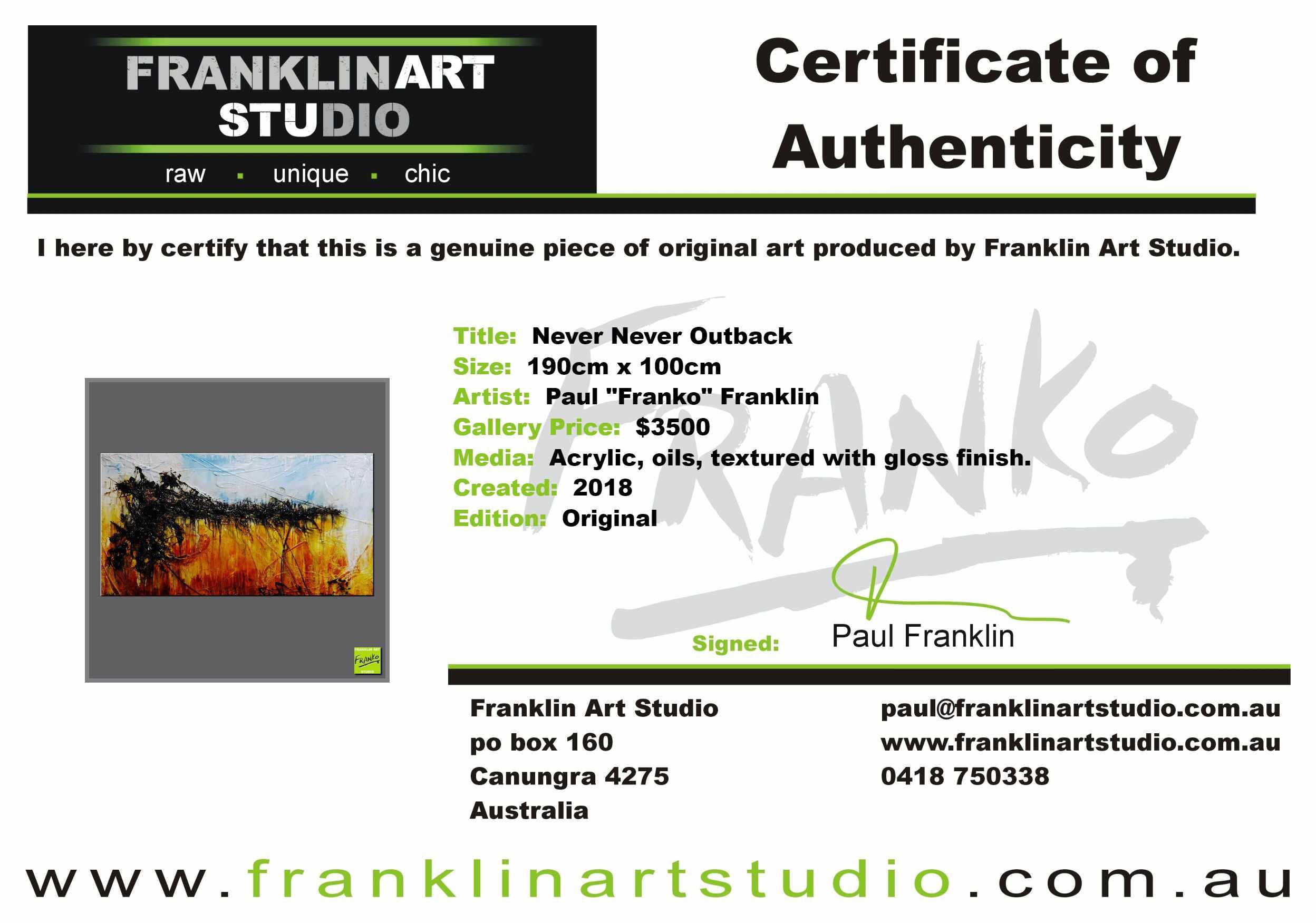 Never Never Outback 190cm x 100cm Sienna Blue Textured Abstract Painting (SOLD)-Abstract-[Franko_Artist]-[The_Block]-[Dream_Homes]-[ideas]-[Grand_Designs]-[Art_Lover]-Franklin Art Studio