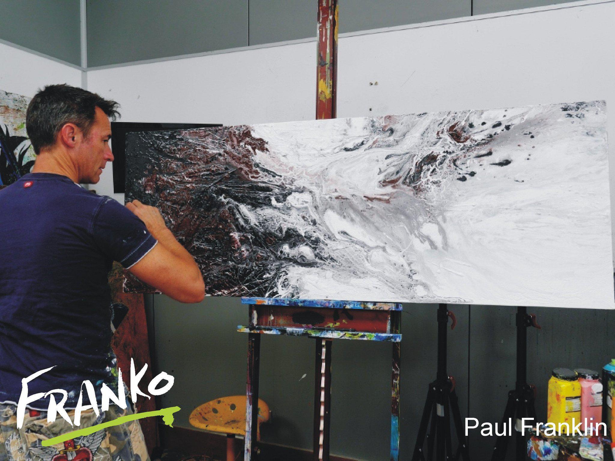 Optional Beauty 160cm x 60cm Brown Abstract Painting (SOLD)-abstract-[Franko_Artist]-[The_Block]-[Dream_Homes]-[ideas]- [Grand_Designs]-Franklin Art Studio