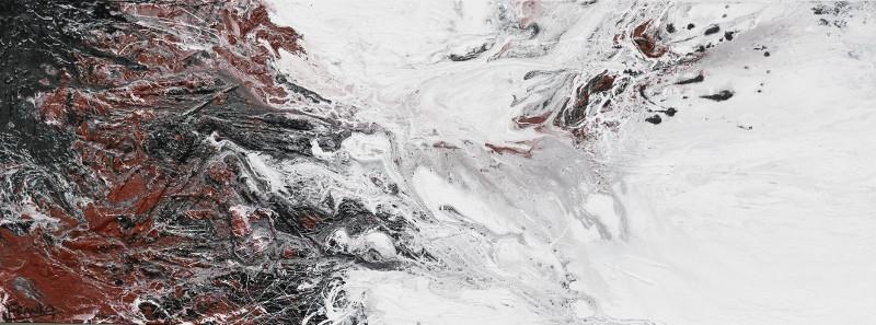 Optional Beauty 160cm x 60cm Brown Abstract Painting (SOLD)-abstract-[Franko_Artist]-[Australian_artist]-[Gold_Coast]-[Brisbane]-[modern]-[contemporary]-[original]-[Large_artwork]-Franklin Art Studio