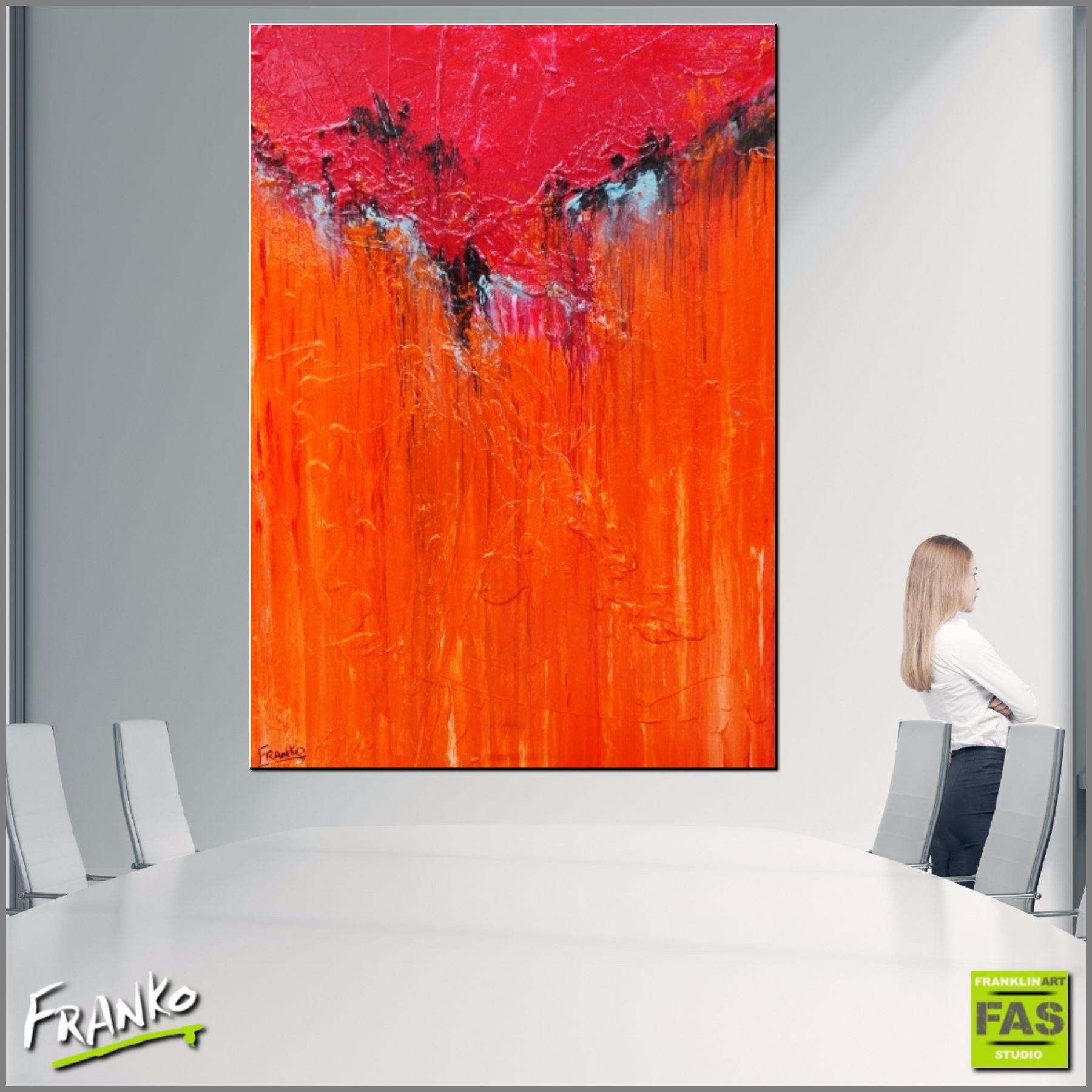 Orange Dessert 140cm x 100cm Orange red Abstract Painting (SOLD)-abstract-[Franko_Artist]-[Australian_artist]-[Gold_Coast]-[Brisbane]-[modern]-[contemporary]-[original]-[Large_artwork]-[The_Block]-[Dream_Homes]-[ideas]-[Grand_Designs]-[Art_Lover]-Franklin Art Studio