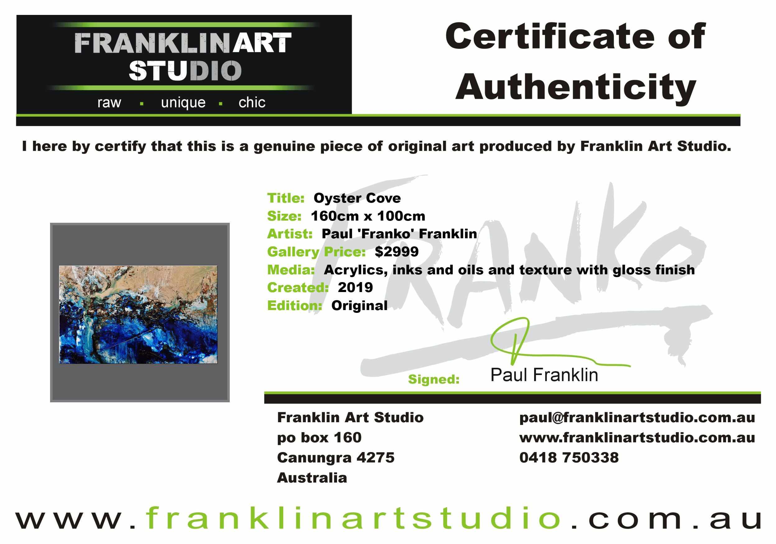 Oyster Cove 160cm x 100cm Blue Cream Textured Abstract Painting (SOLD)-Abstract-[Franko_Artist]-[The_Block]-[Dream_Homes]-[ideas]-[Grand_Designs]-[Art_Lover]-Franklin Art Studio