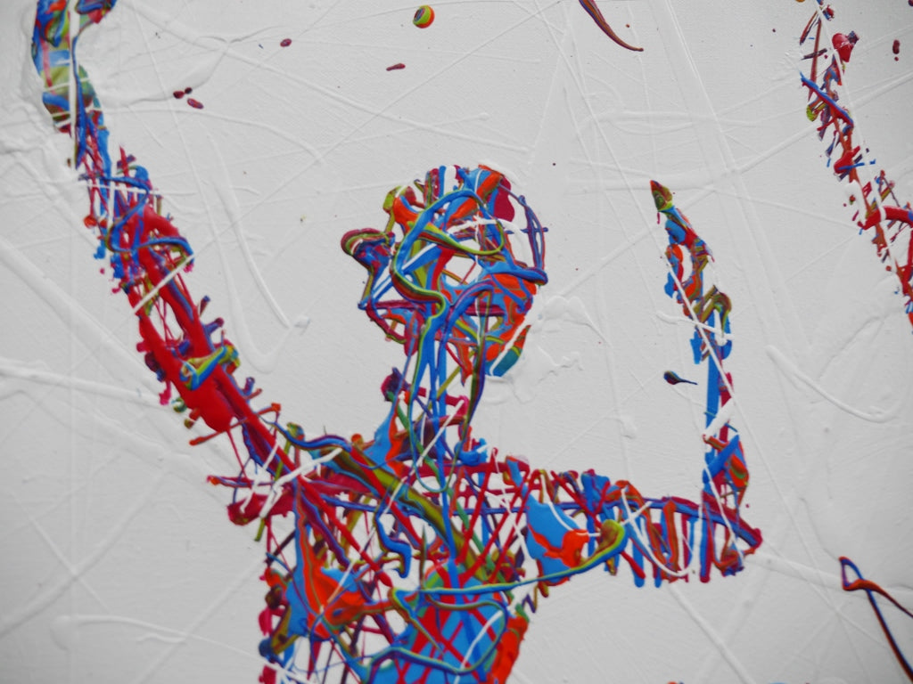 The Nutcracker Seven 240cm x 100cm Ballerina Pop Art Painting