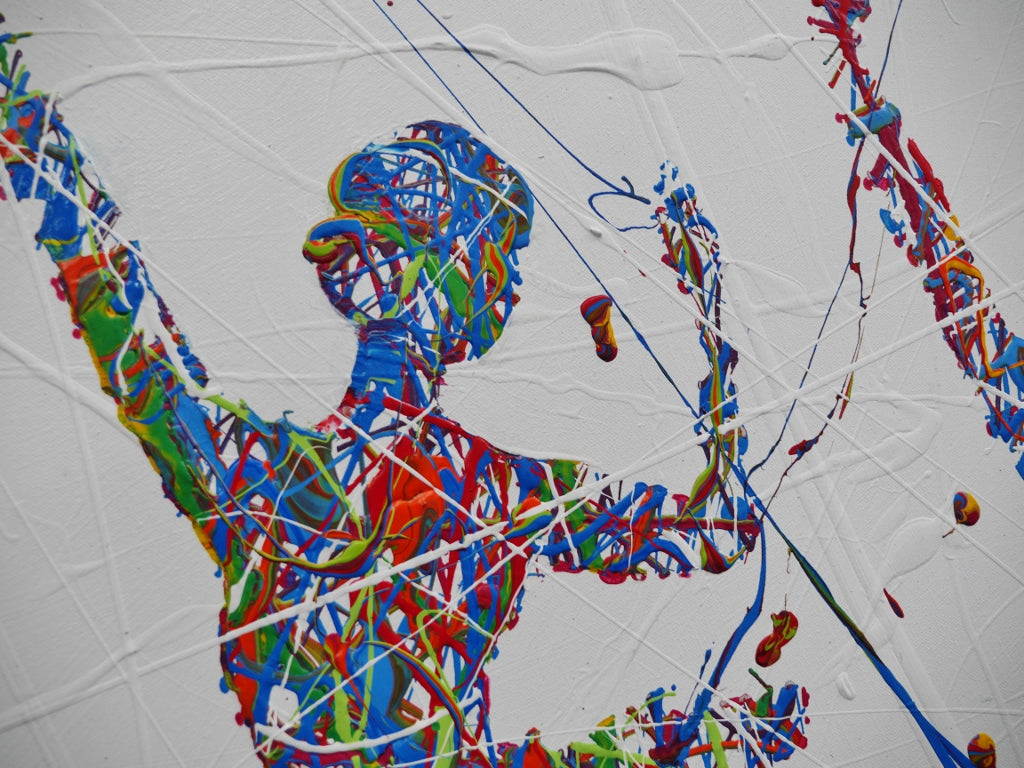 The Nutcracker Seven 240cm x 100cm Ballerina Pop Art Painting