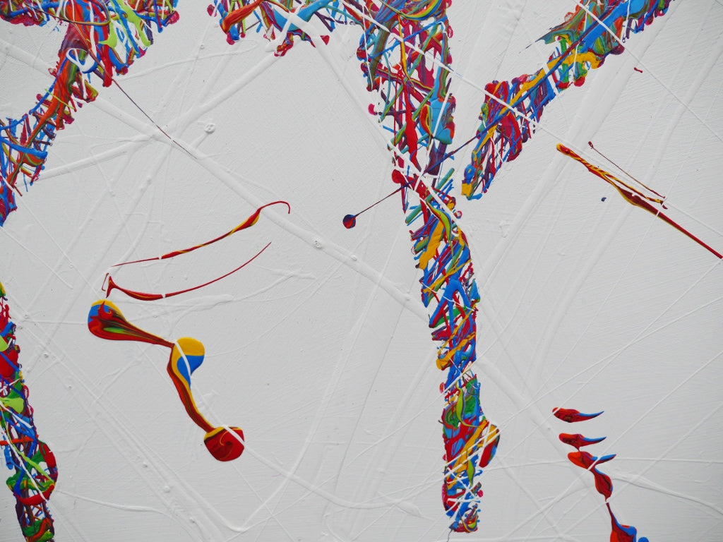 The Nutcracker Seven 240cm x 100cm Ballerina Pop Art Painting