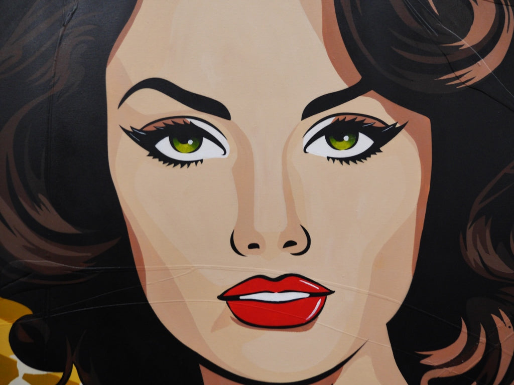 My Last Glass 200cm x 120cm Romantic Textured Classic Pop Art Painting (SOLD)