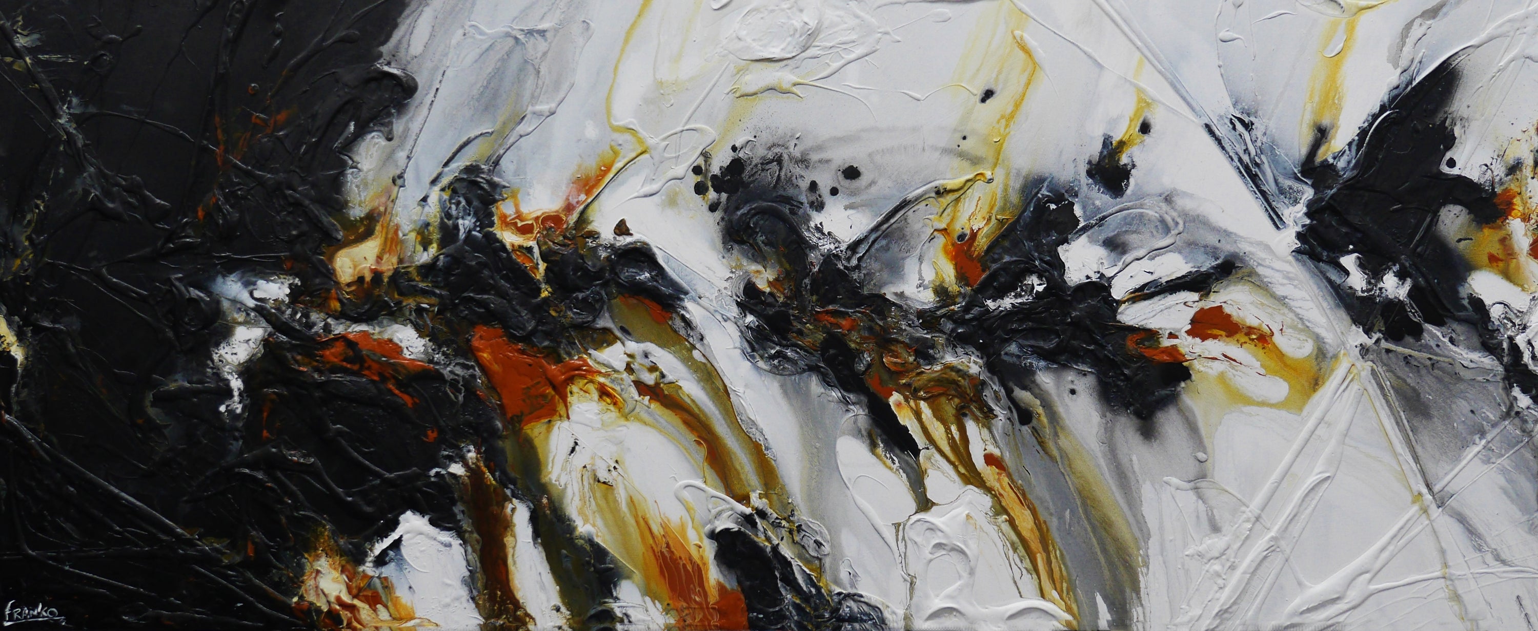 Sienna Steel 240cm x 100cm Textured Abstract Painting (SOLD)-Abstract-[Franko_Artist]-[Australian_artist]-[Gold_Coast]-[Brisbane]-[modern]-[contemporary]-[original]-[Large_artwork]-Franklin Art Studio