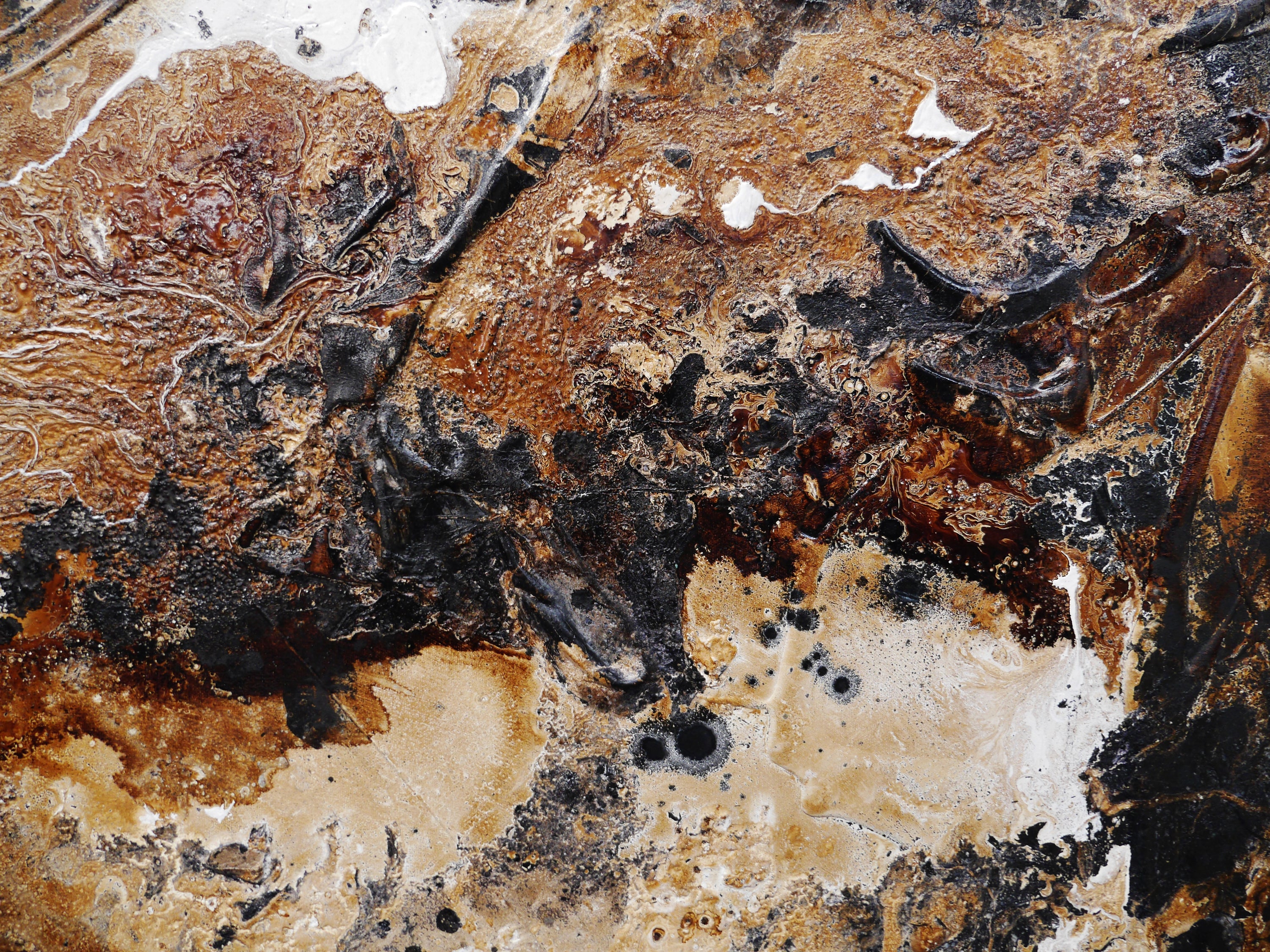 Rusted Atmosphere 190cm x 100cm Textured Abstract Painting (SOLD)