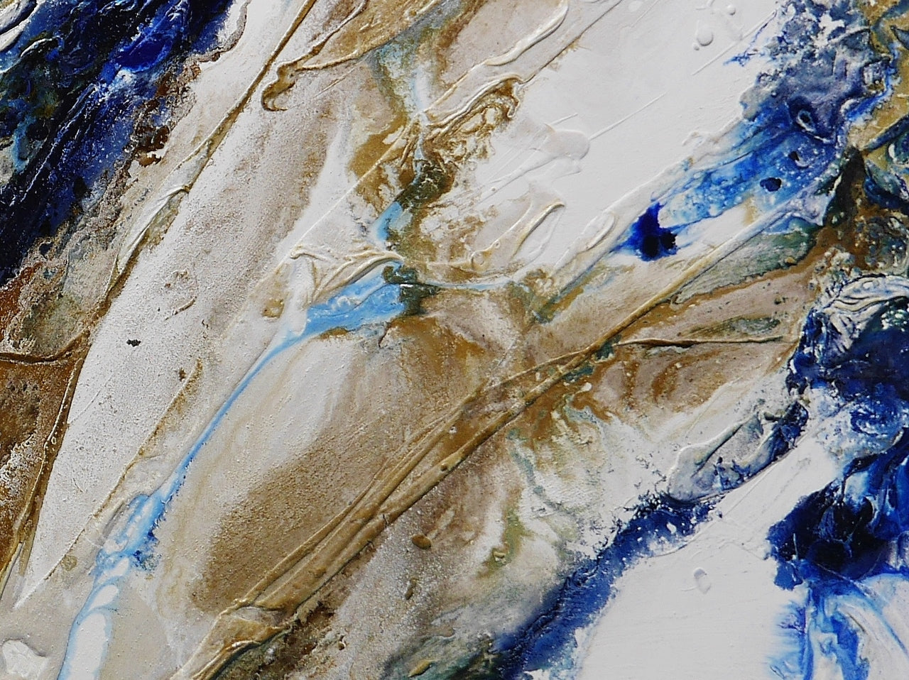 Honey Casbah 250cm x 150cm Textured Abstract Painting (SOLD)