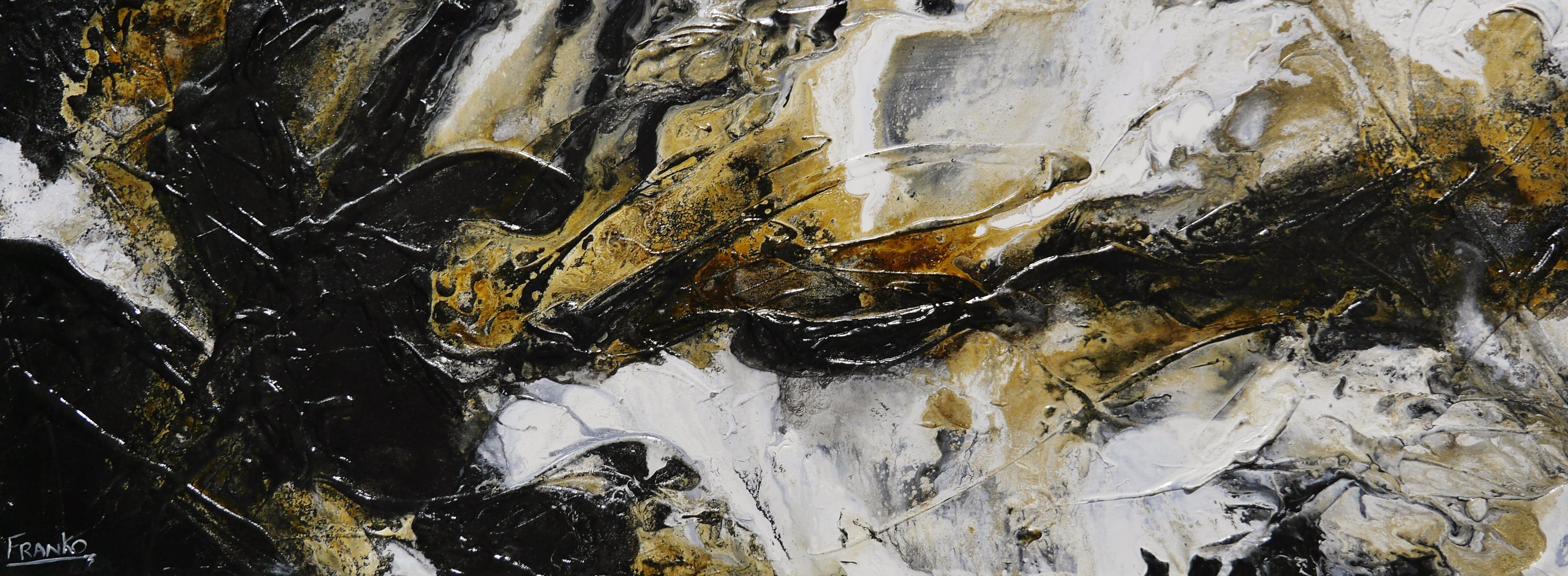 Blaq Rust 160cm x 60cm Textured Abstract Painting (SOLD MICKEY)-Abstract-[Franko_Artist]-[Australian_artist]-[Gold_Coast]-[Brisbane]-[modern]-[contemporary]-[original]-[Large_artwork]-Franklin Art Studio