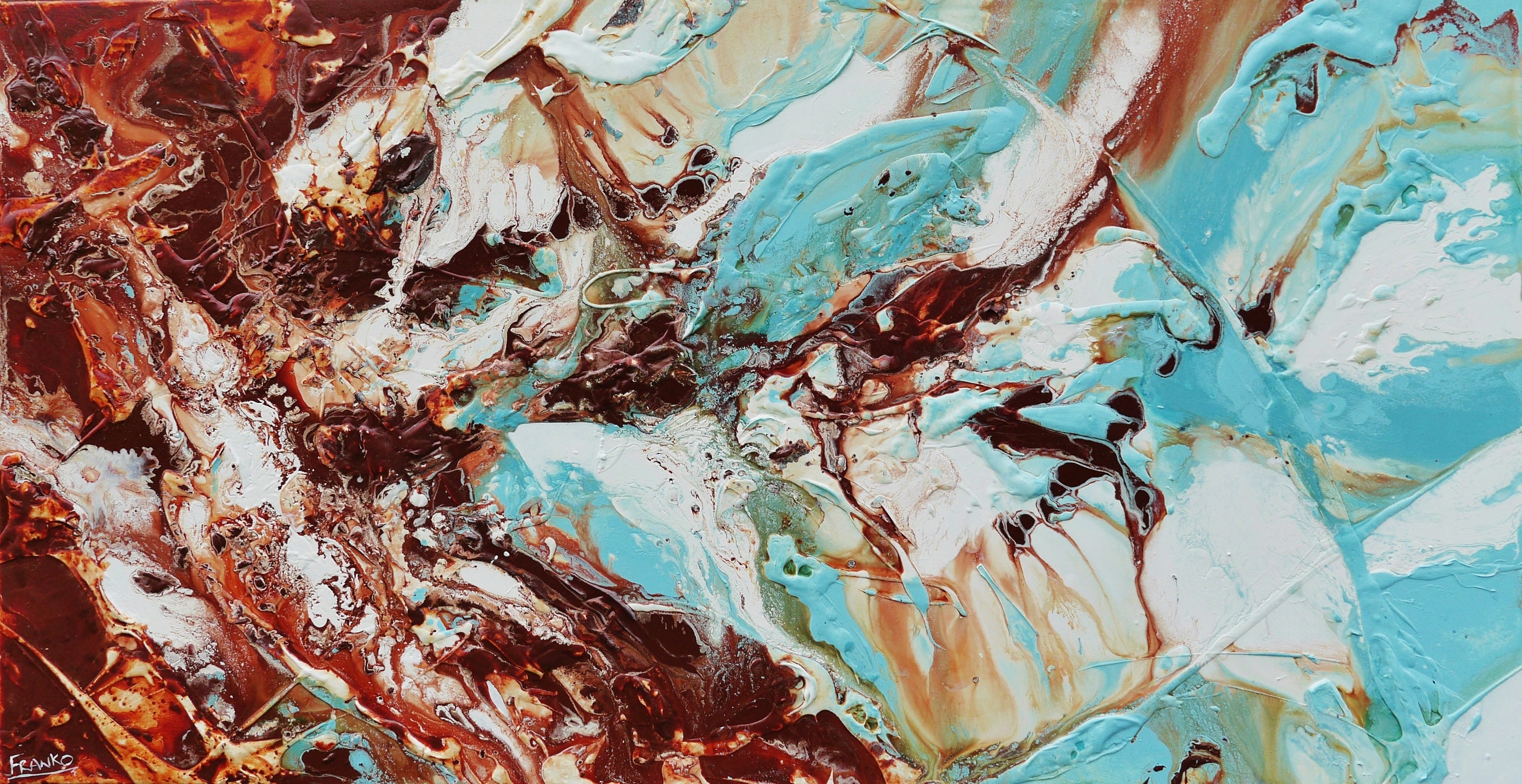 Altitude 190cm x 100cm Textured Abstract Painting (SOLD)-Abstract-[Franko_Artist]-[Australian_artist]-[Gold_Coast]-[Brisbane]-[modern]-[contemporary]-[original]-[Large_artwork]-Franklin Art Studio