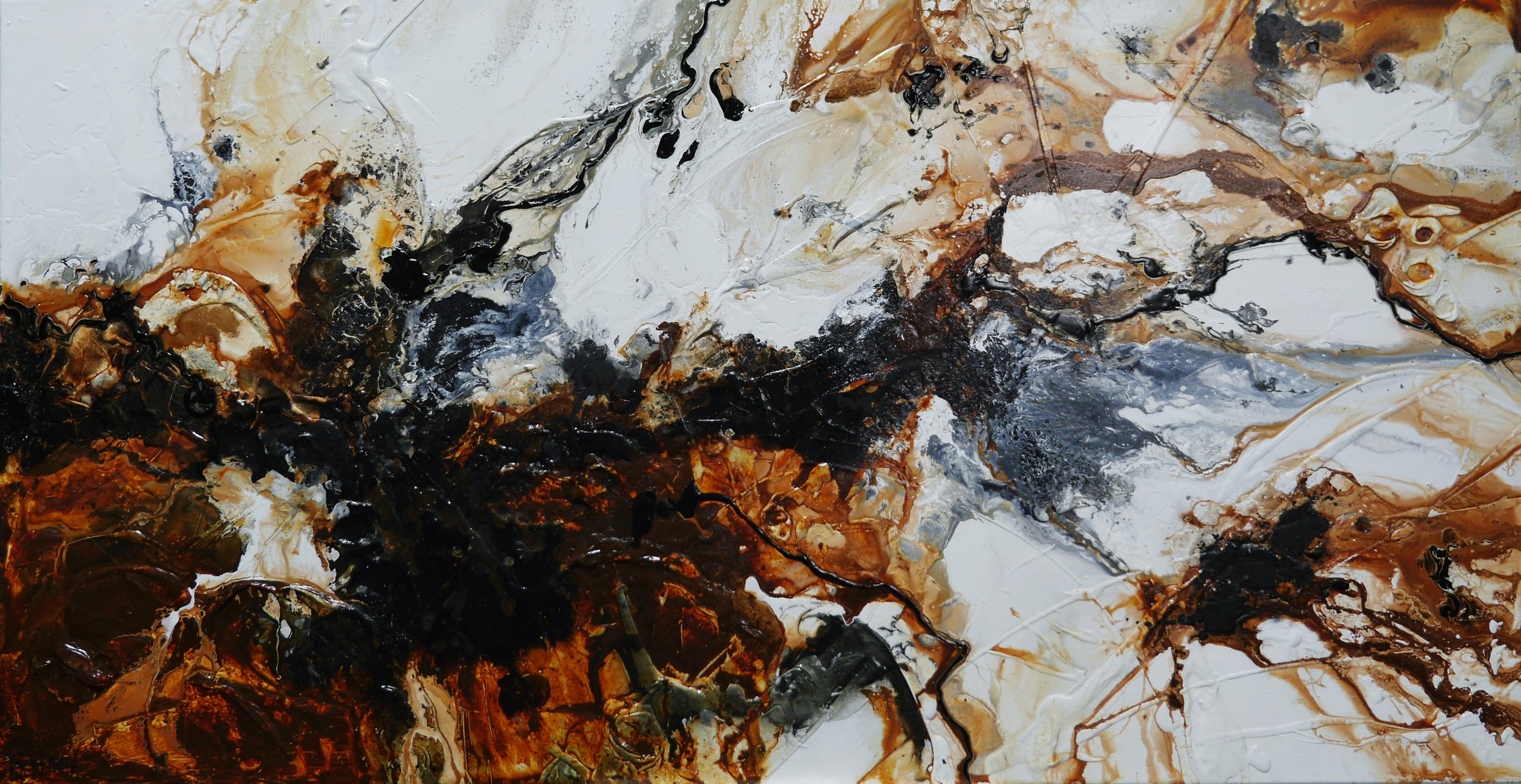 Slated Rust 190cm x 100cm Textured Abstract Painting (SOLD)-Abstract-[Franko_Artist]-[Australian_artist]-[Gold_Coast]-[Brisbane]-[modern]-[contemporary]-[original]-[Large_artwork]-Franklin Art Studio